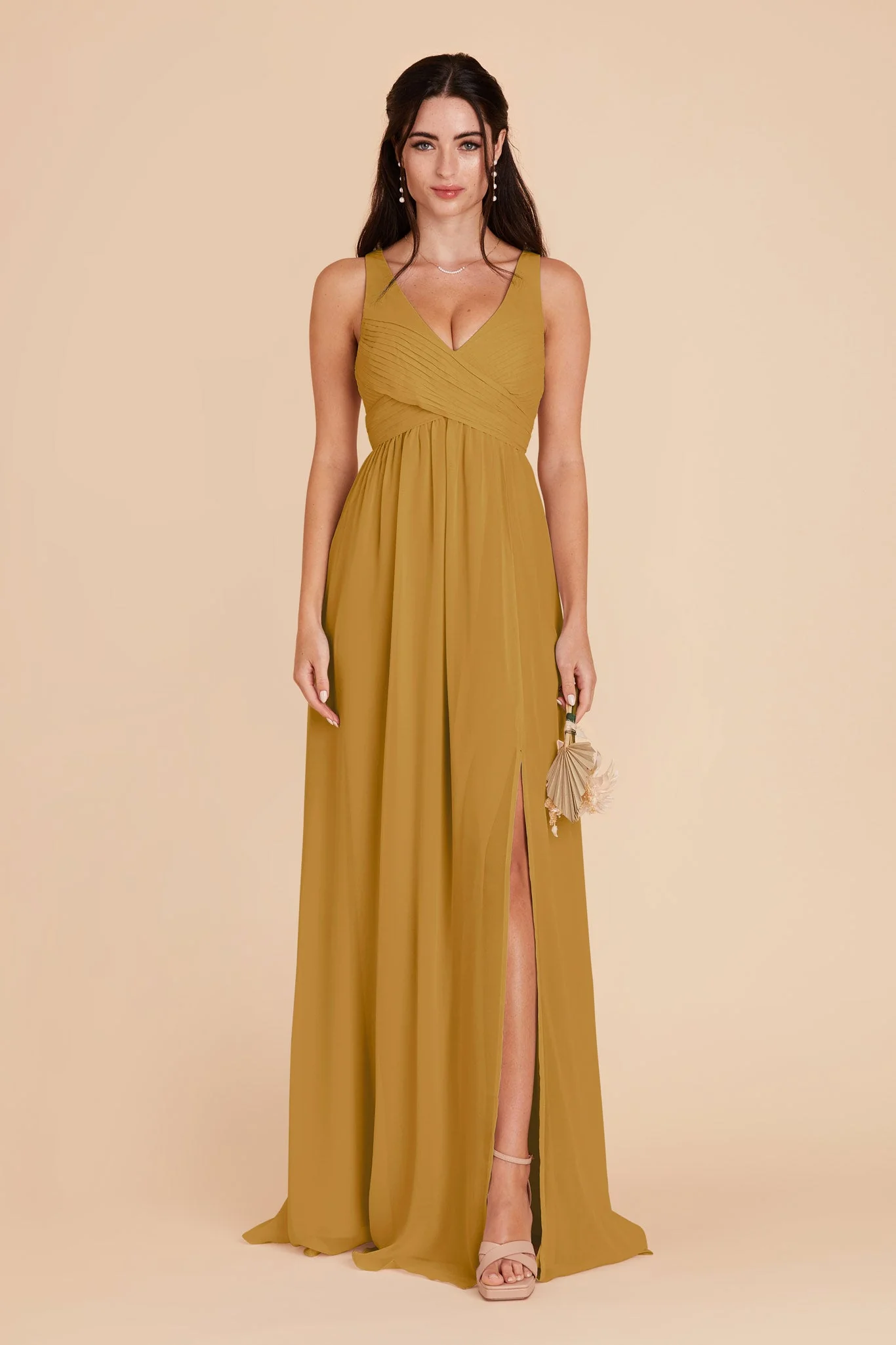 Laurie Empire Dress - Marigold - necksoother
