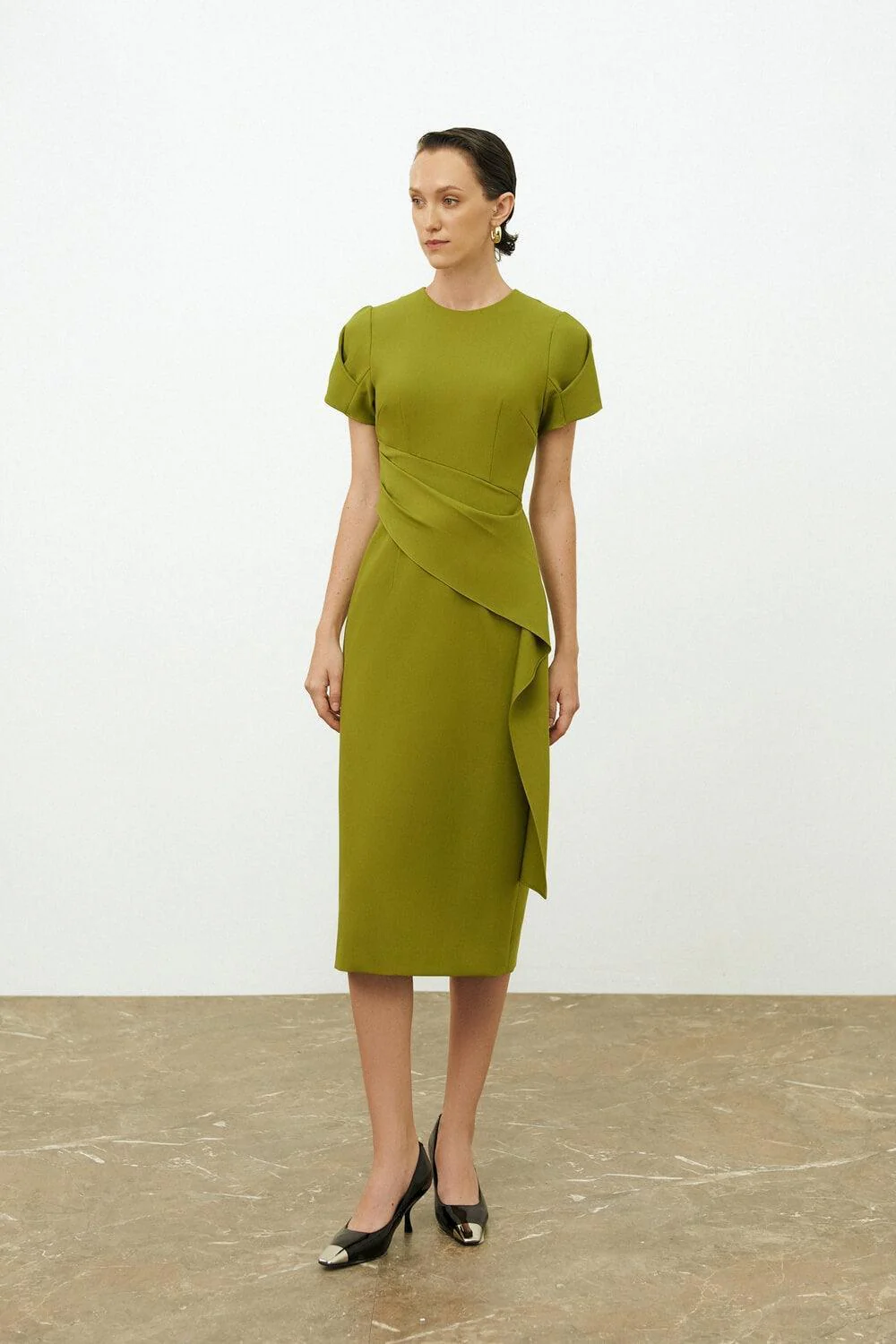 Ella Ruffle Flap Dress - necksoother