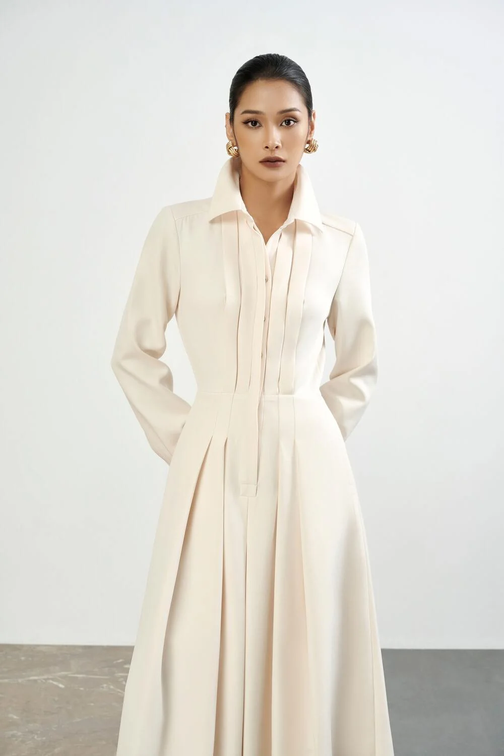 Kane Long Sleeves Dress - necksoother