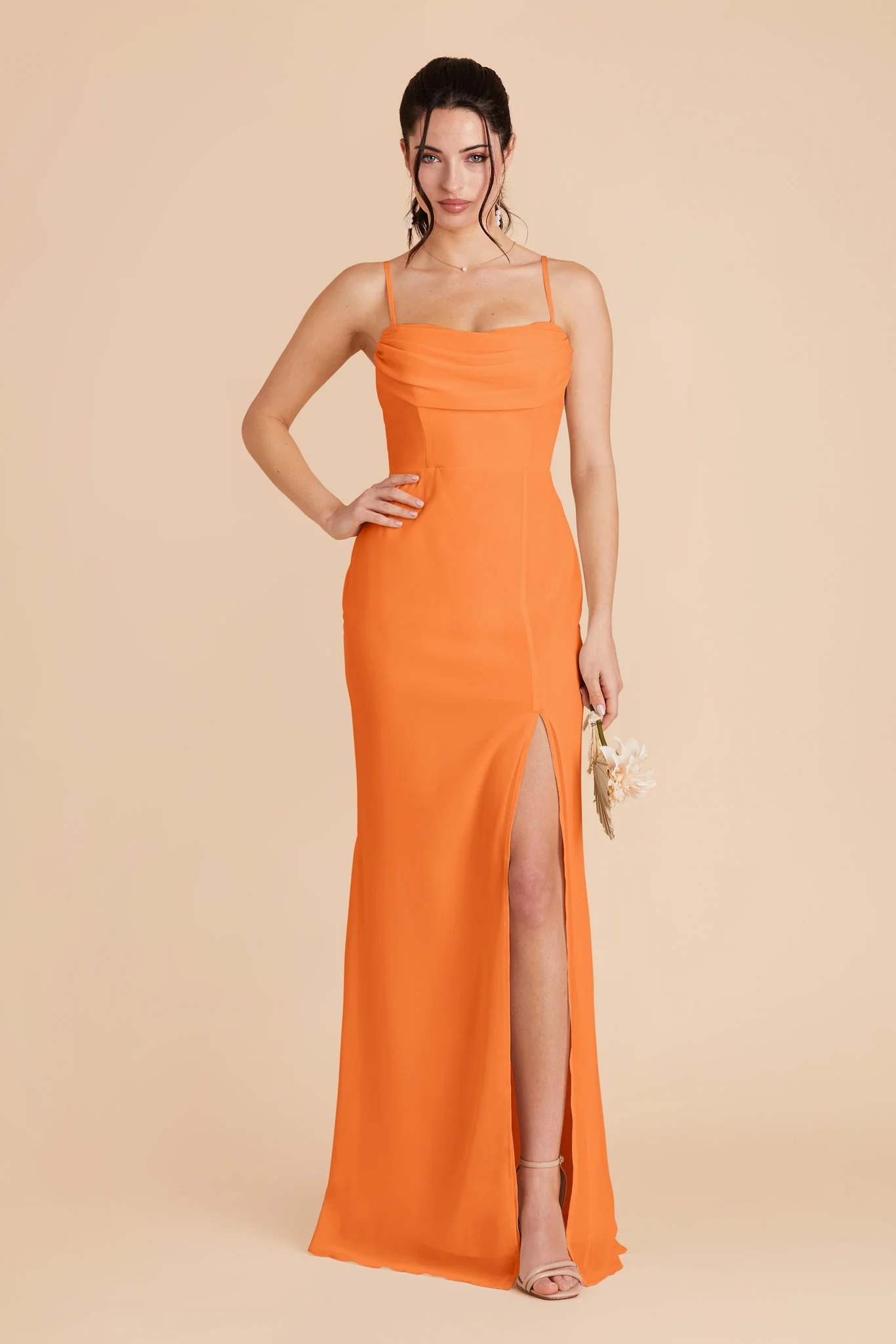 Mira Convertible Dress - Apricot - necksoother