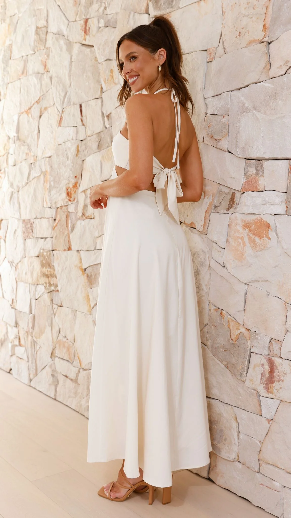 Faya Maxi Dress - Butter - necksoother