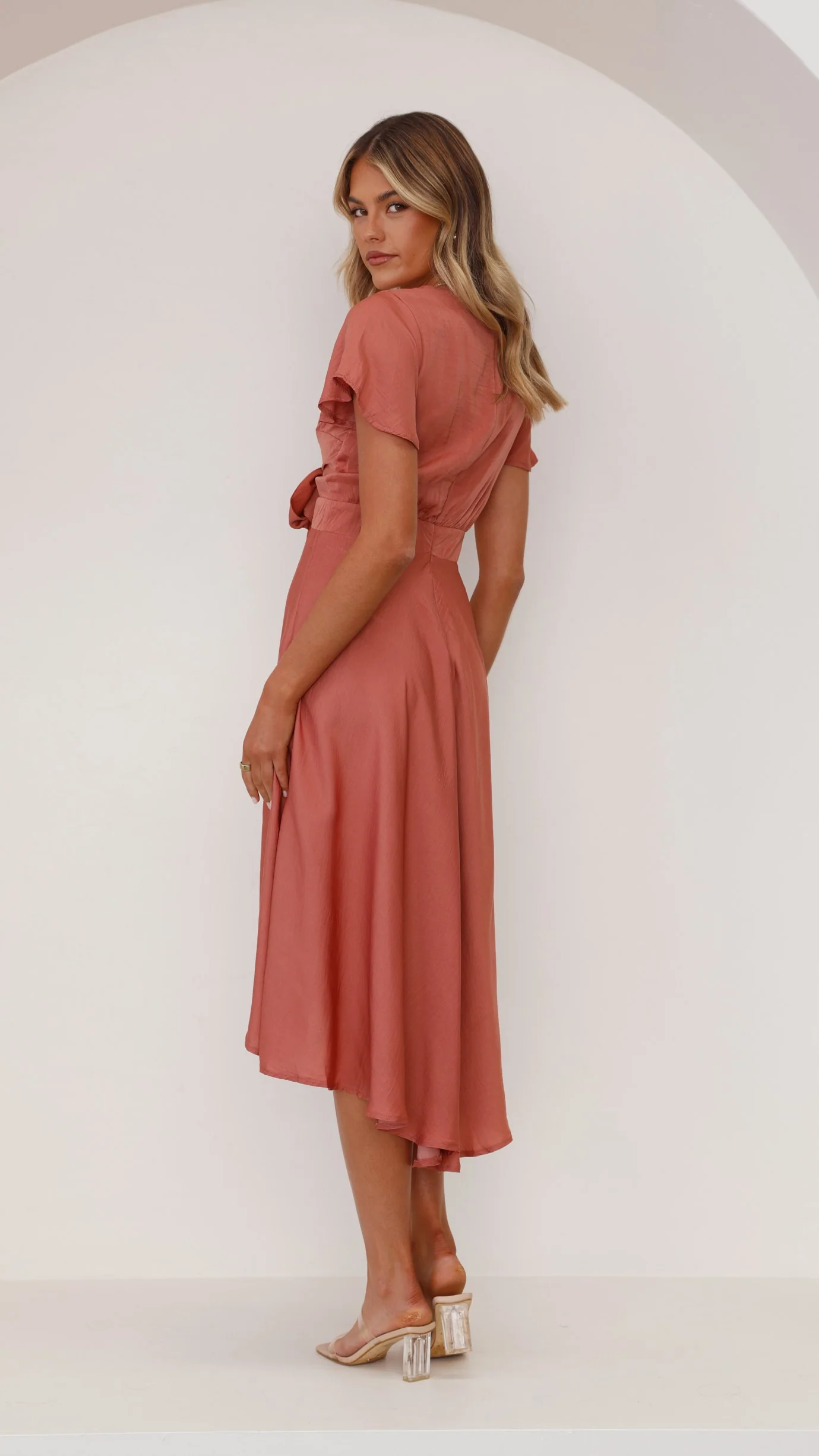 Sunny Daze Dress - Baked Rose - necksoother