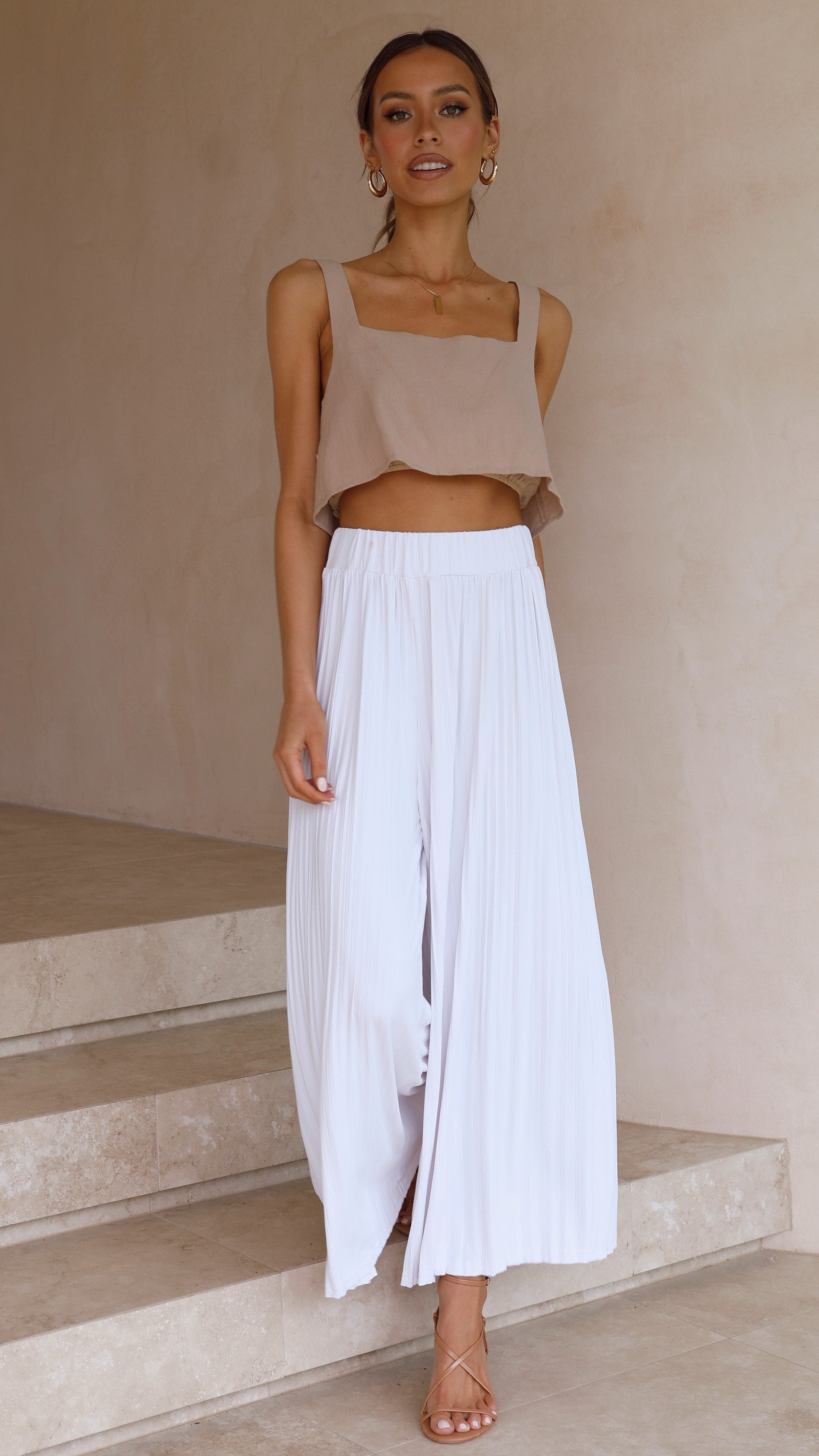 Loyal Heart Culottes - White - necksoother