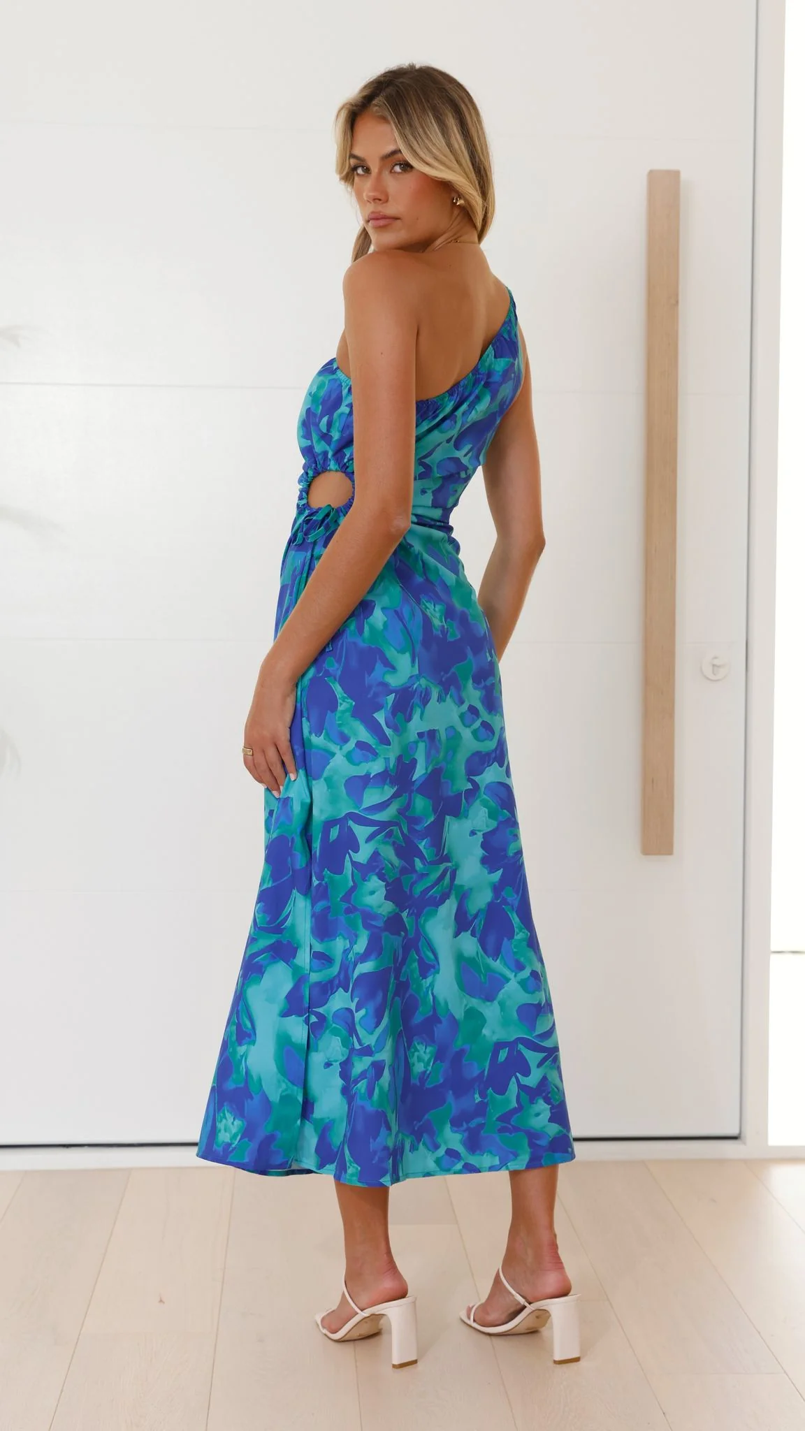 Percy Maxi Dress - Blue - necksoother