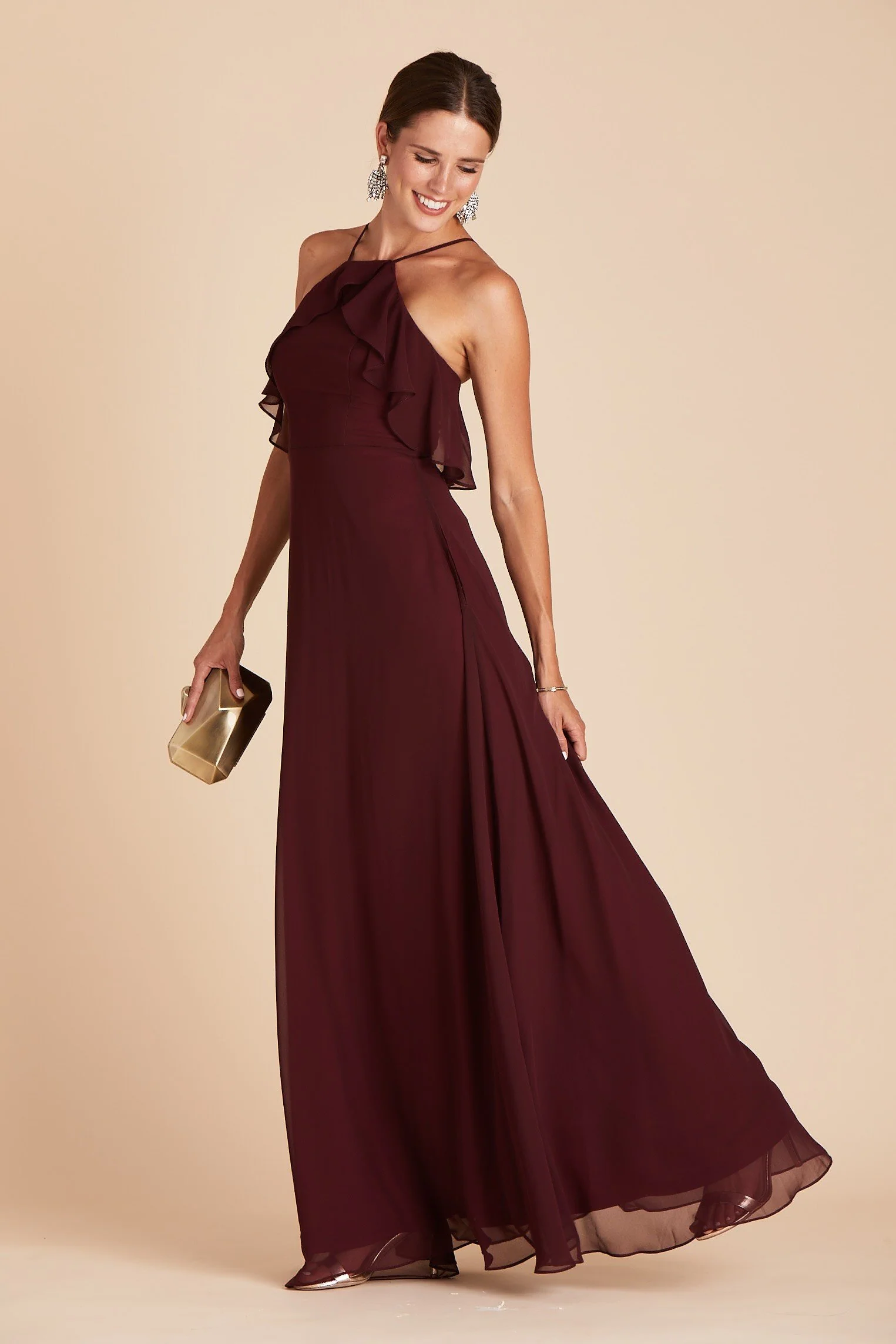 Jules Dress - Cabernet - necksoother