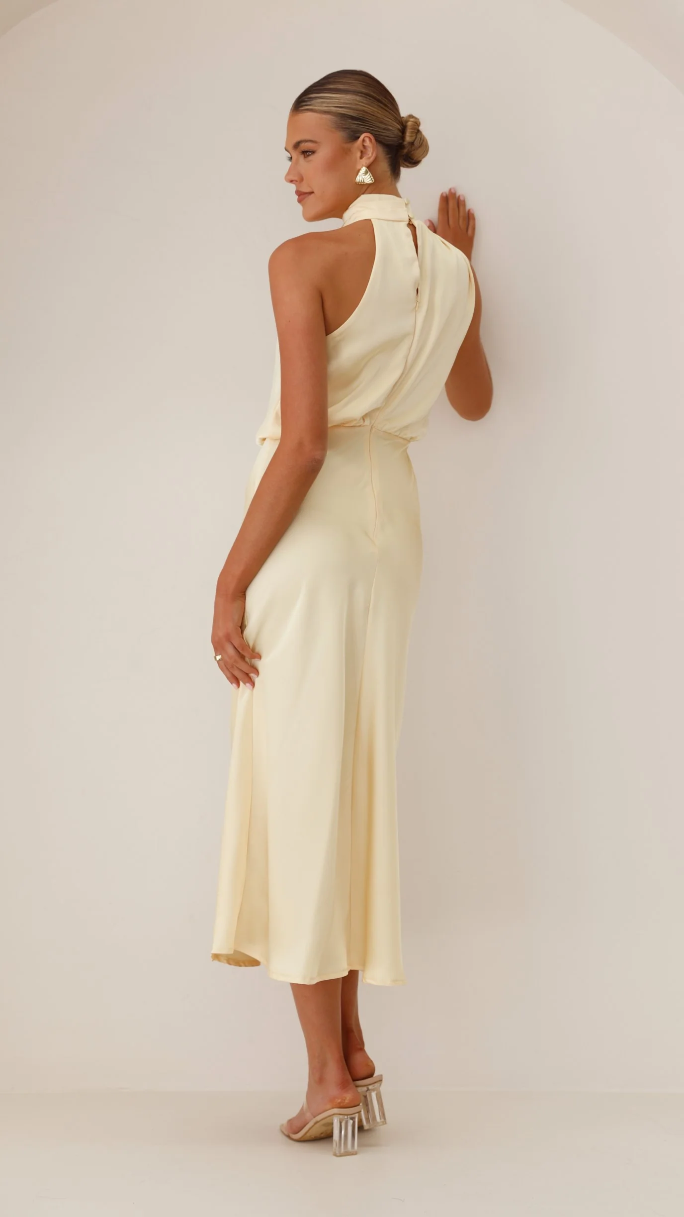 Esther Maxi Dress - Yellow - necksoother