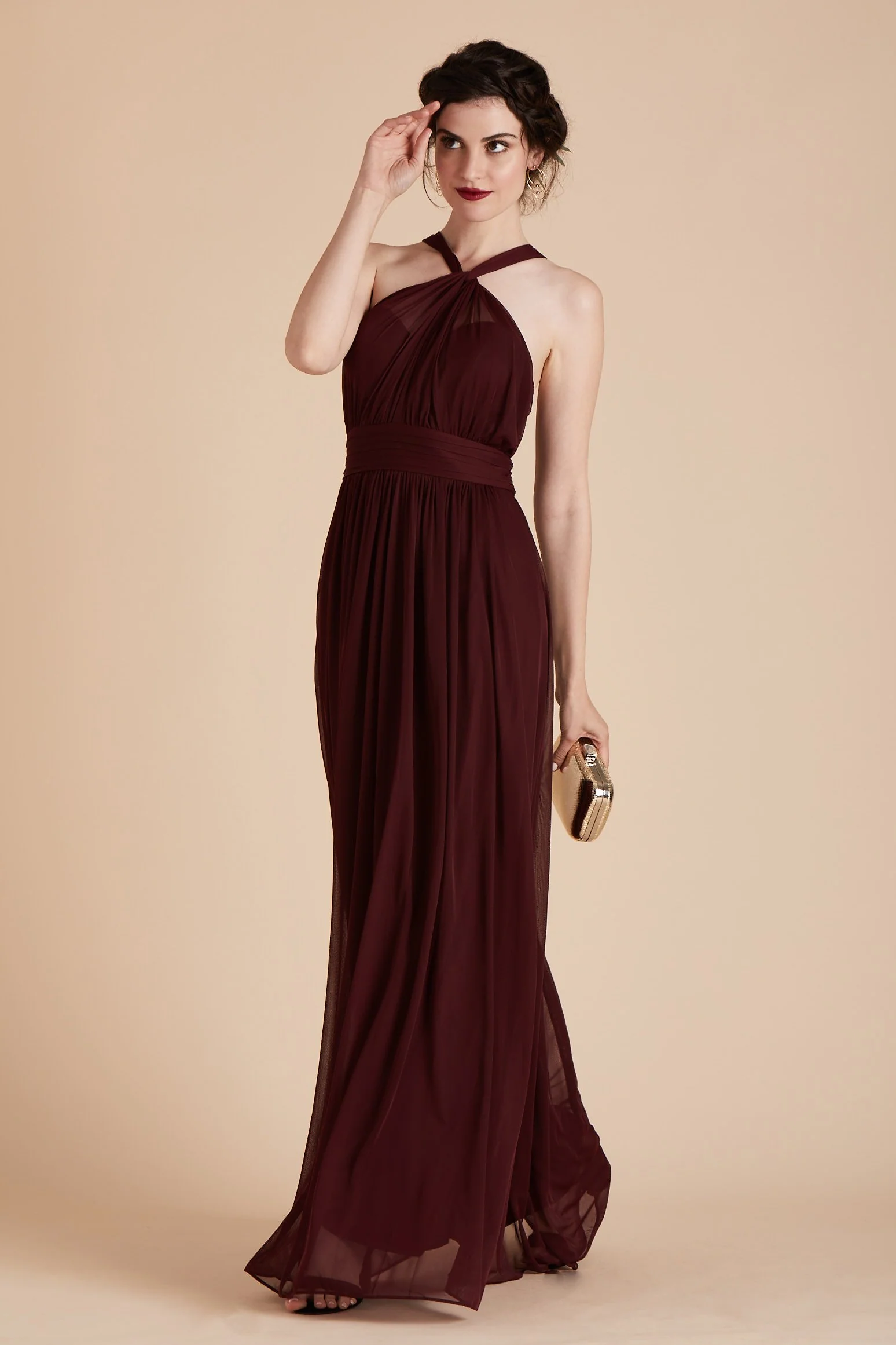 Kiko Dress - Cabernet - necksoother