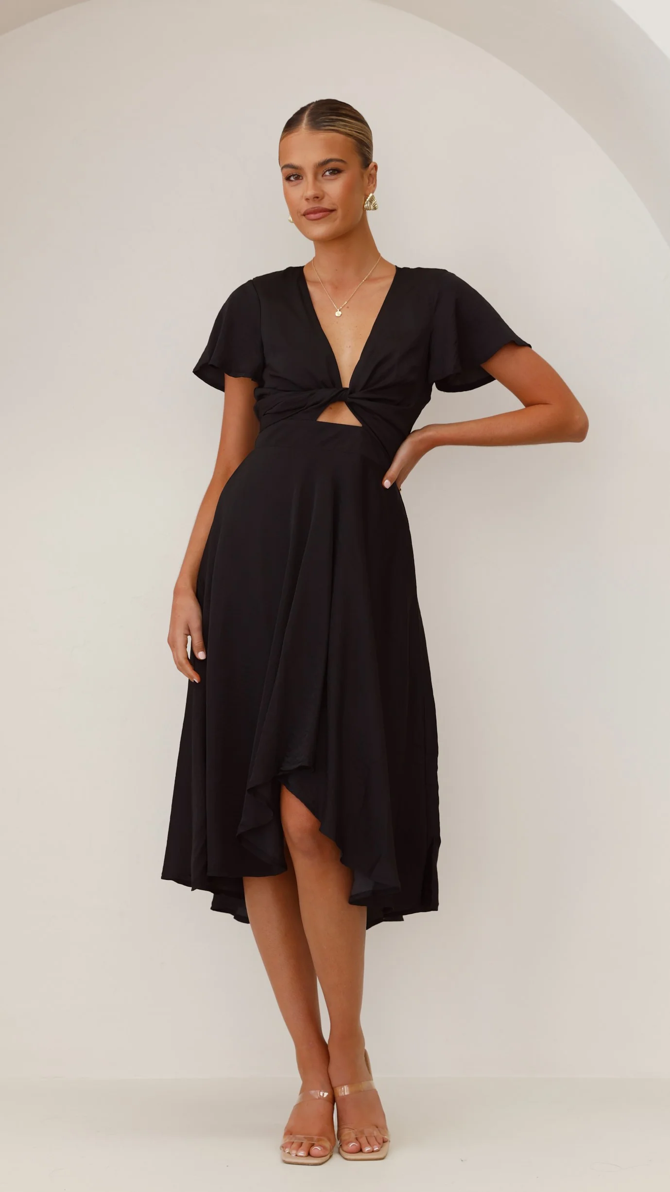 Sunny Daze Dress - Black - necksoother