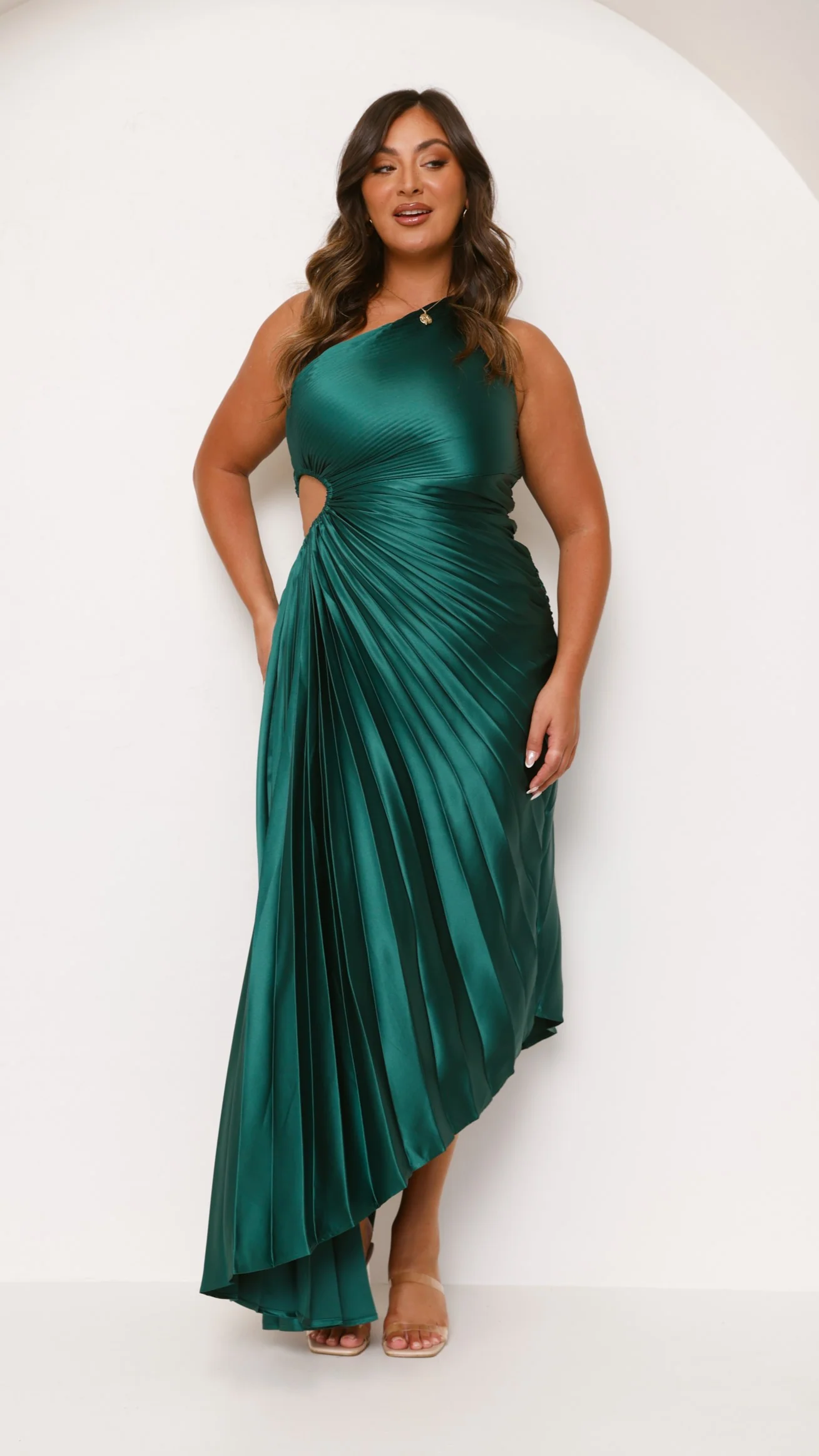 Olivia Maxi Dress - Forest Green - necksoother