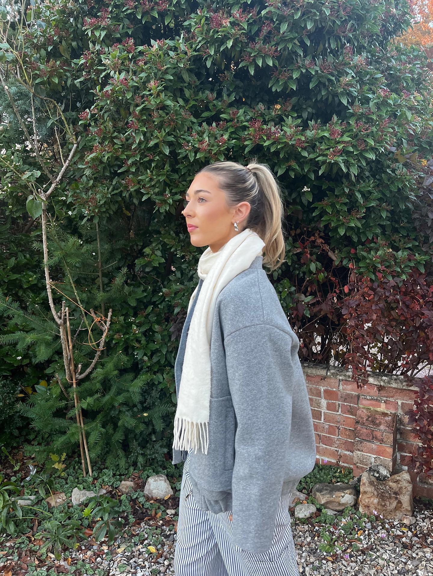 Ashlyn bomber jacket - Grey - necksoother
