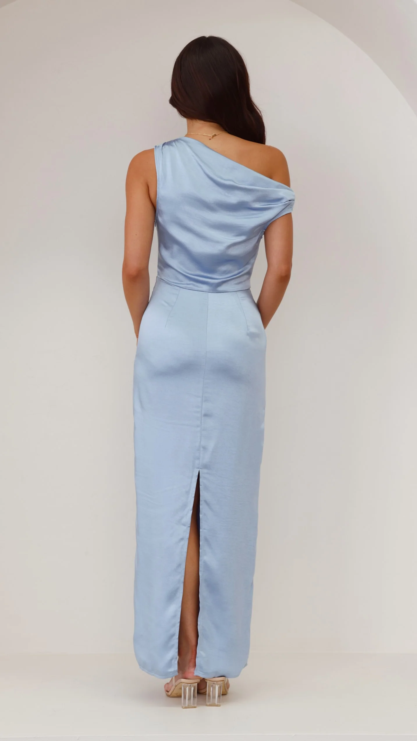 Harlowe Maxi Dress - Blue - necksoother