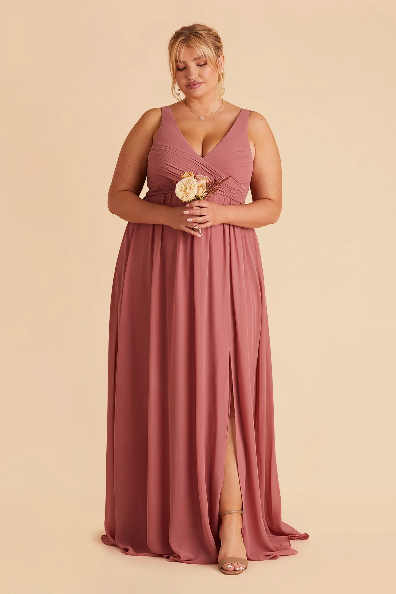 Laurie Empire Dress - Mulberry - necksoother