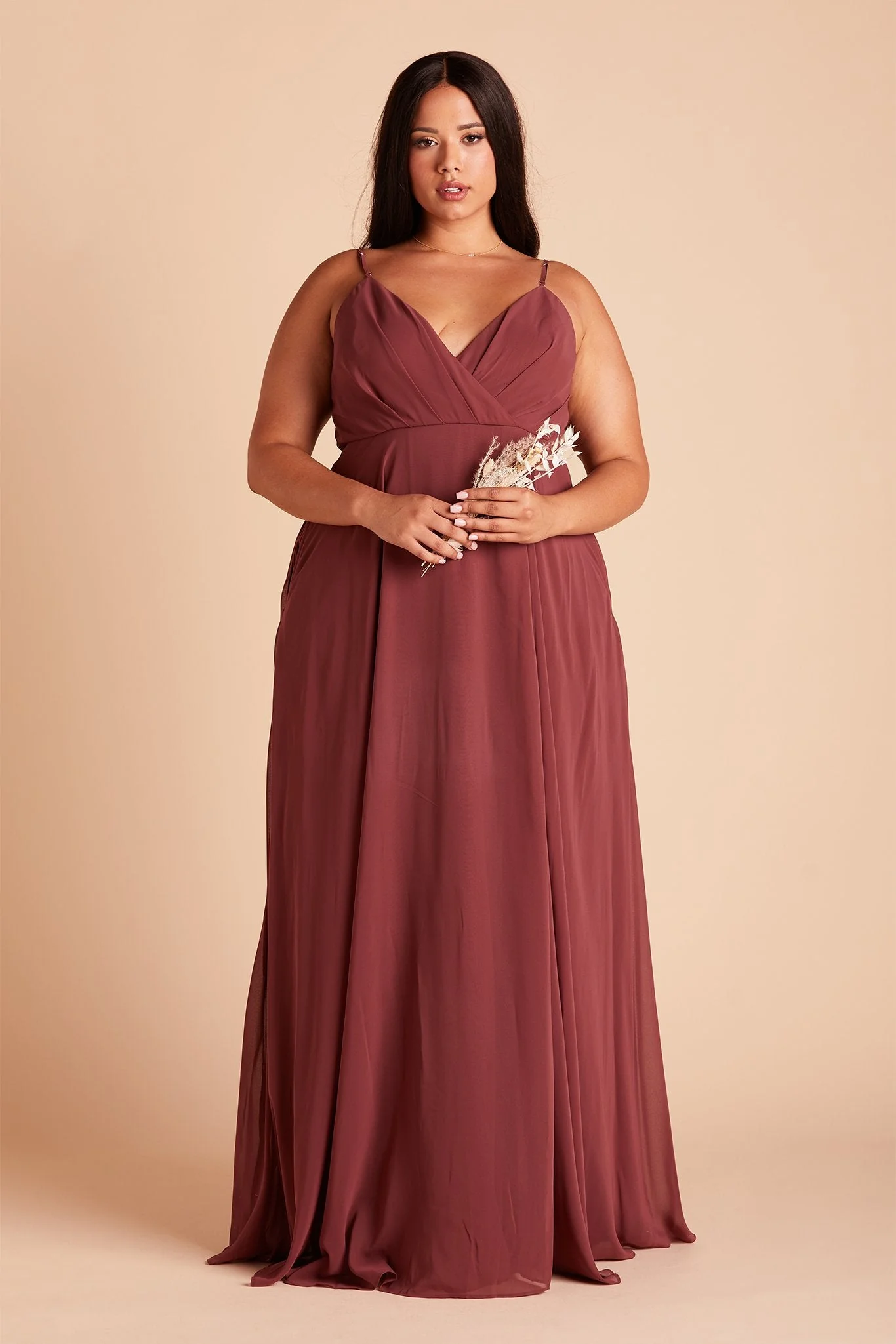 Kaia Dress - Rosewood - necksoother