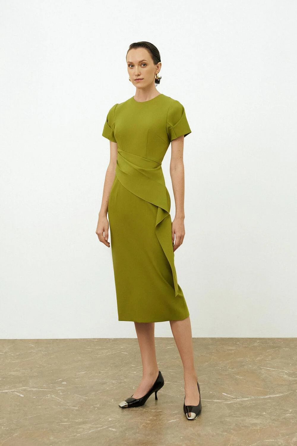 Ella Ruffle Flap Dress - necksoother