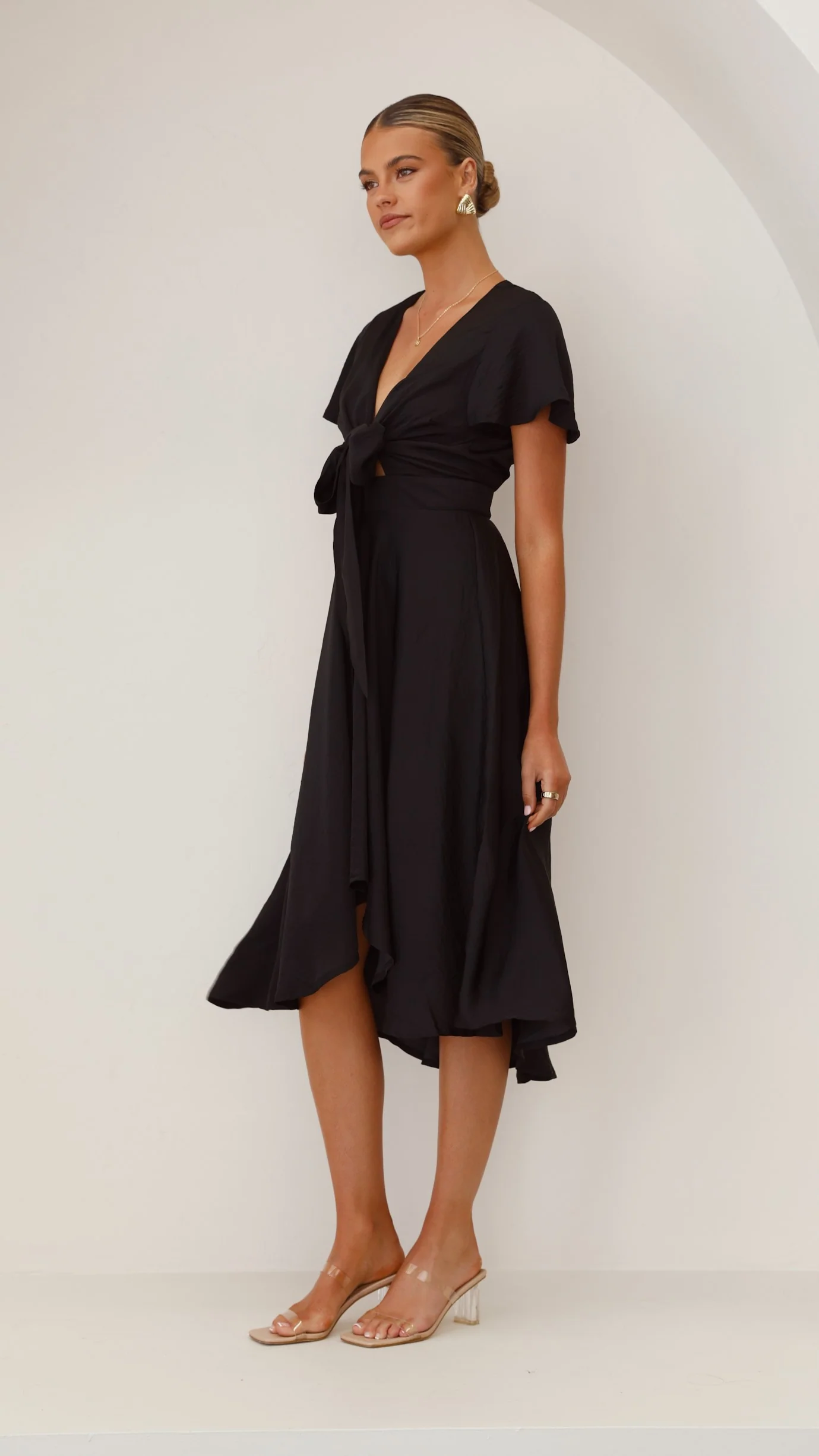 Sunny Daze Dress - Black - necksoother