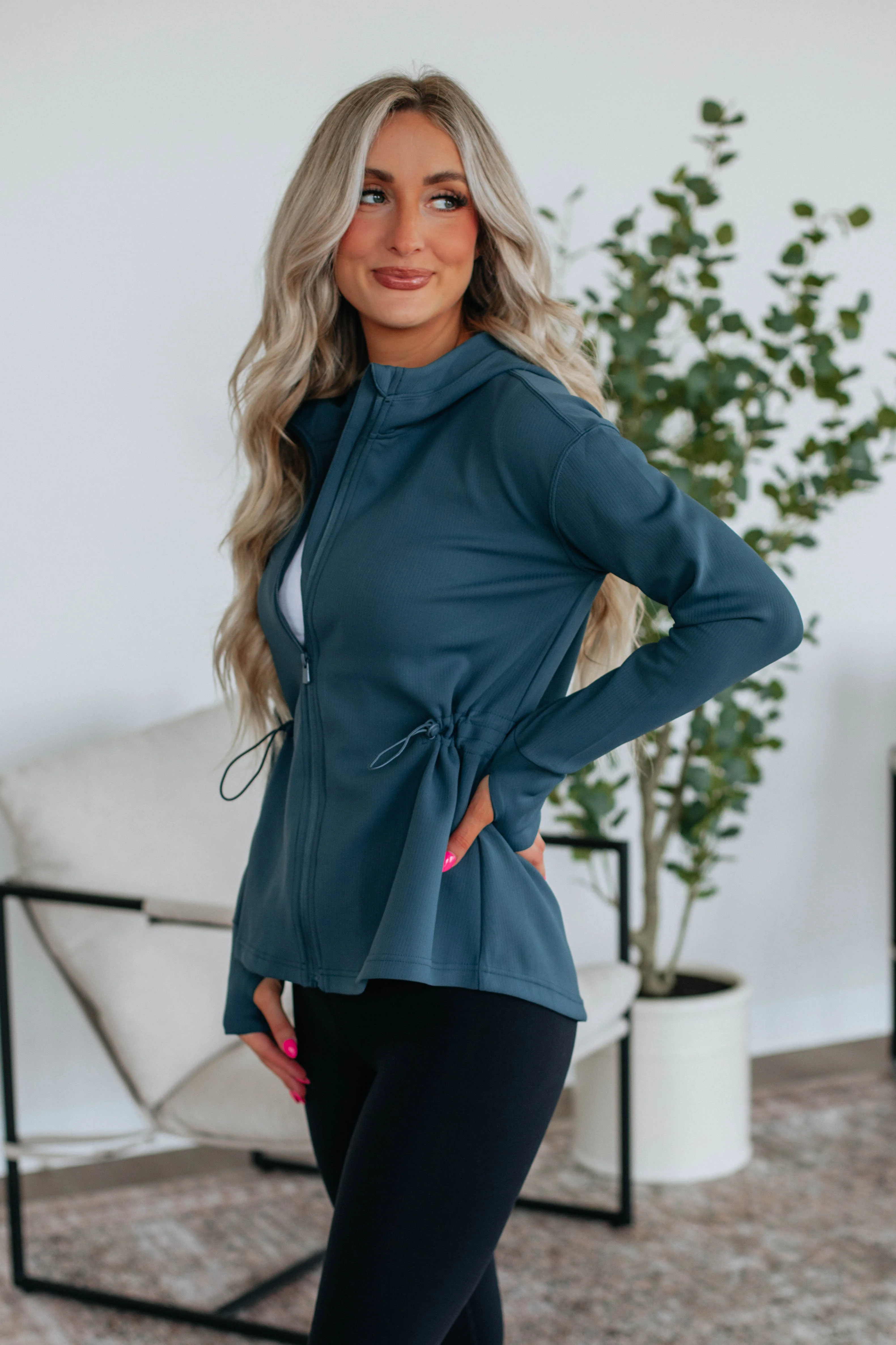 Cute & Casual Jacket - Peacock - necksoother
