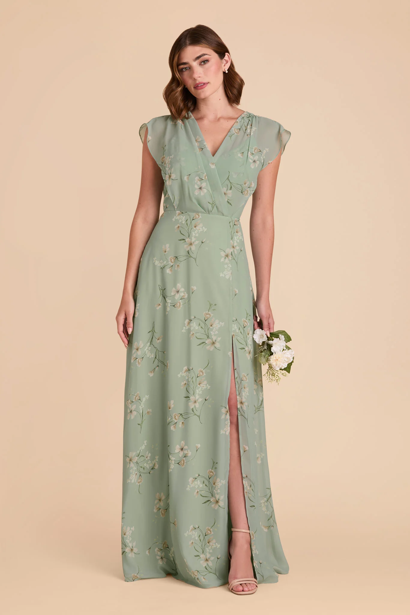 Violet Chiffon Dress - Sage Le Fleur - necksoother