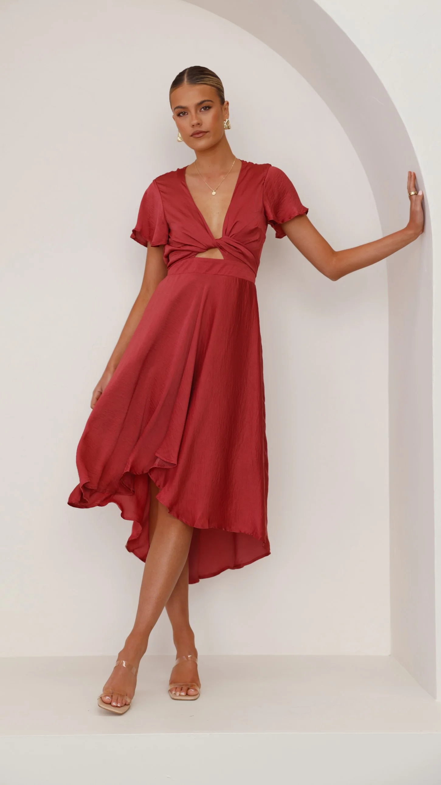 Sunny Daze Dress - Berry - necksoother