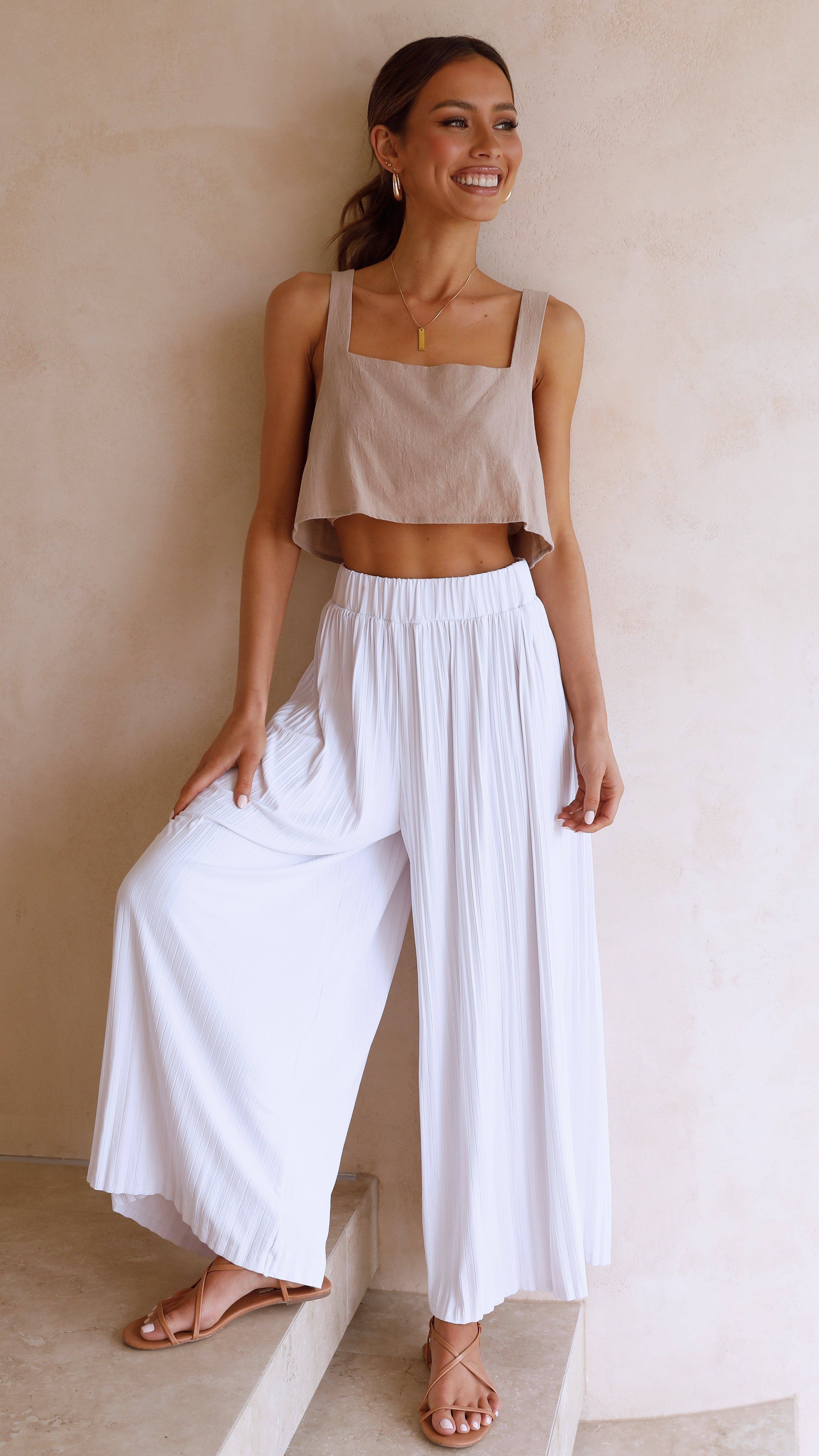 Loyal Heart Culottes - White - necksoother
