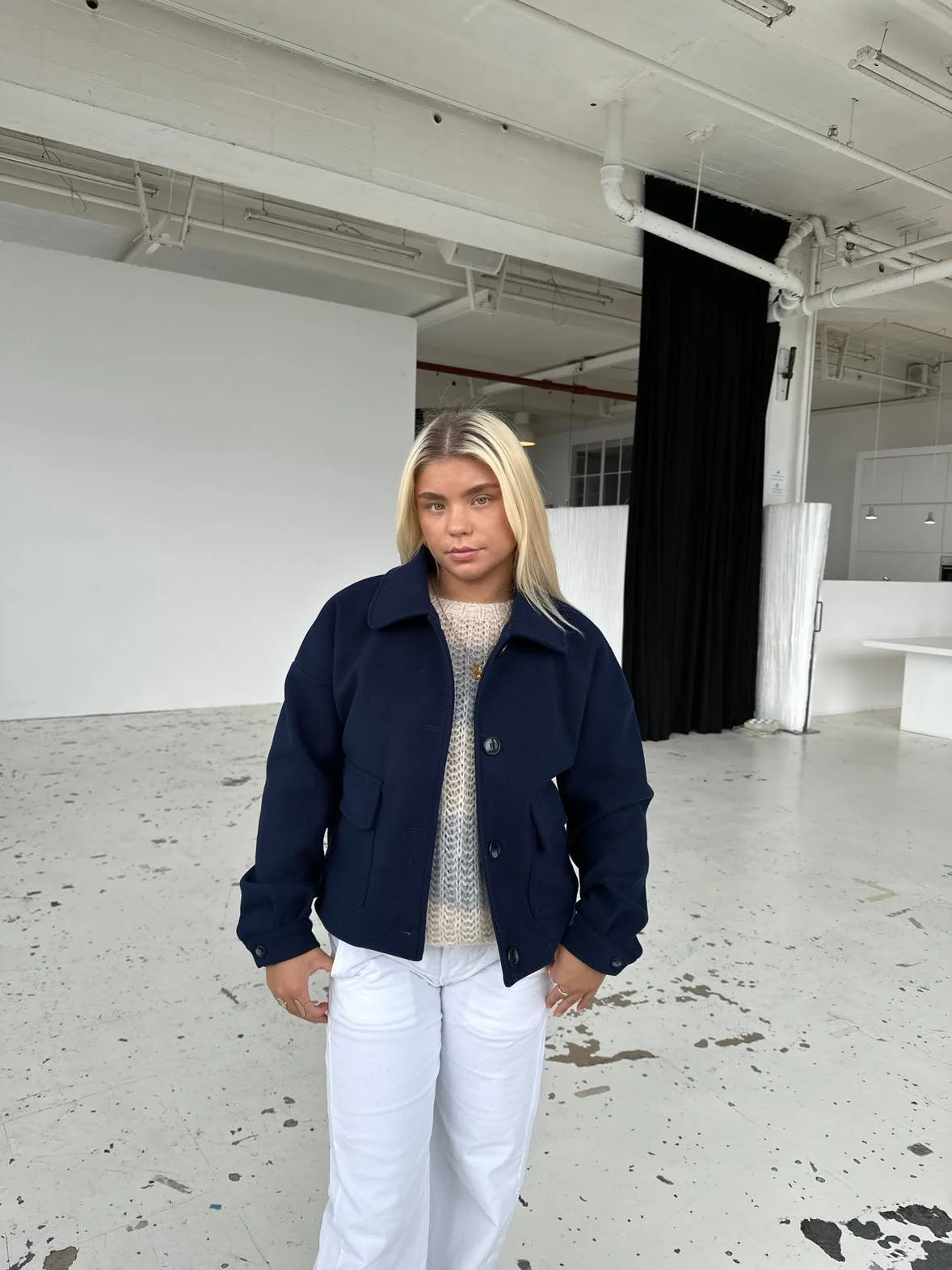 Veneda jacket - Navy - necksoother