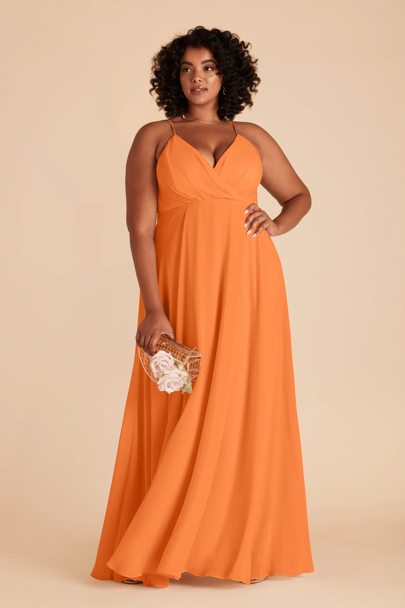 Kaia Dress - Apricot - necksoother