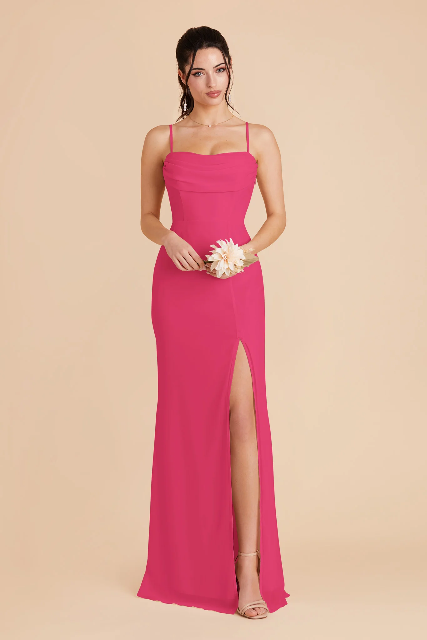 Mira Convertible Dress - Fuchsia - necksoother