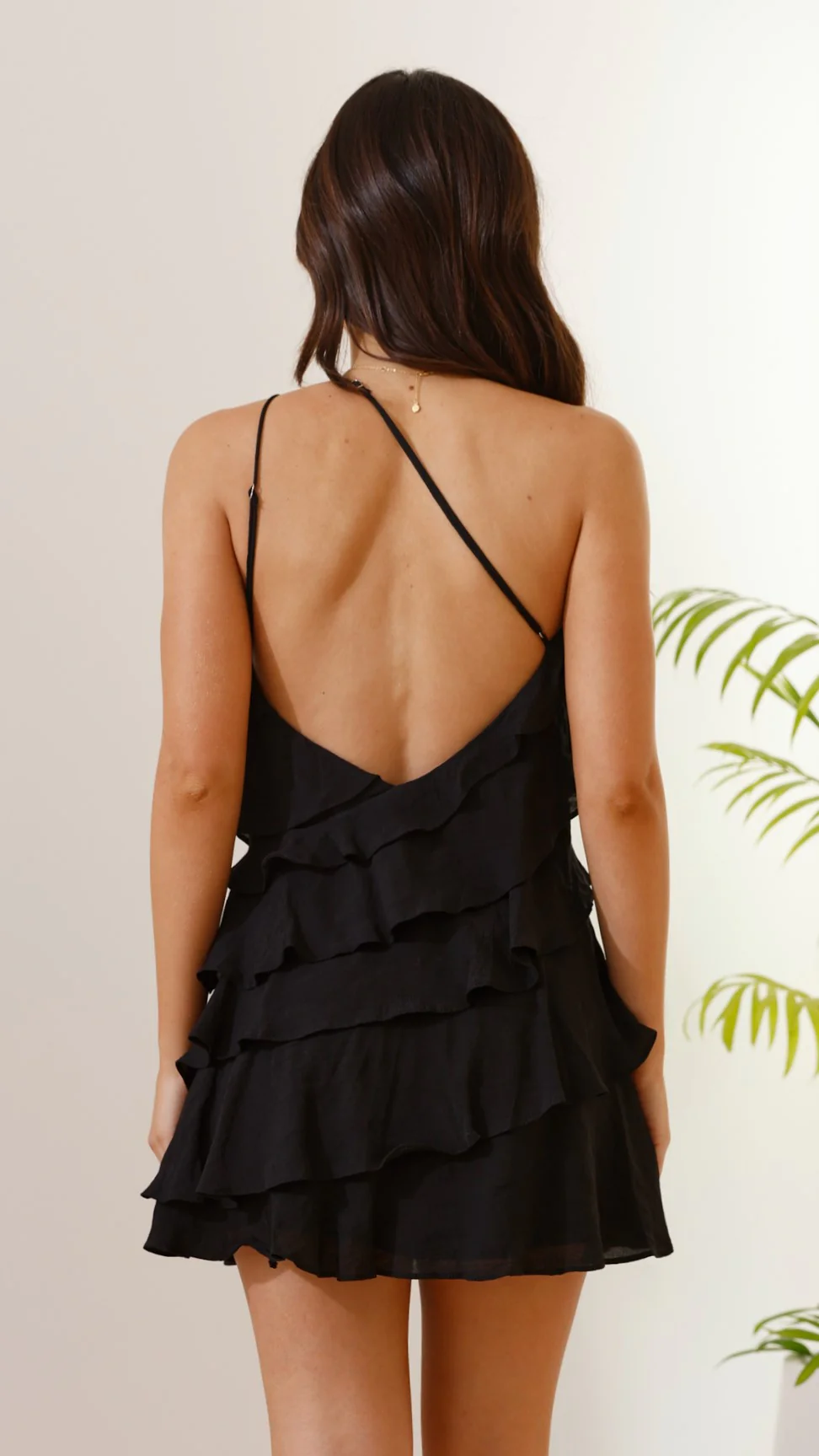 Cassidi Mini Dress - Black - necksoother