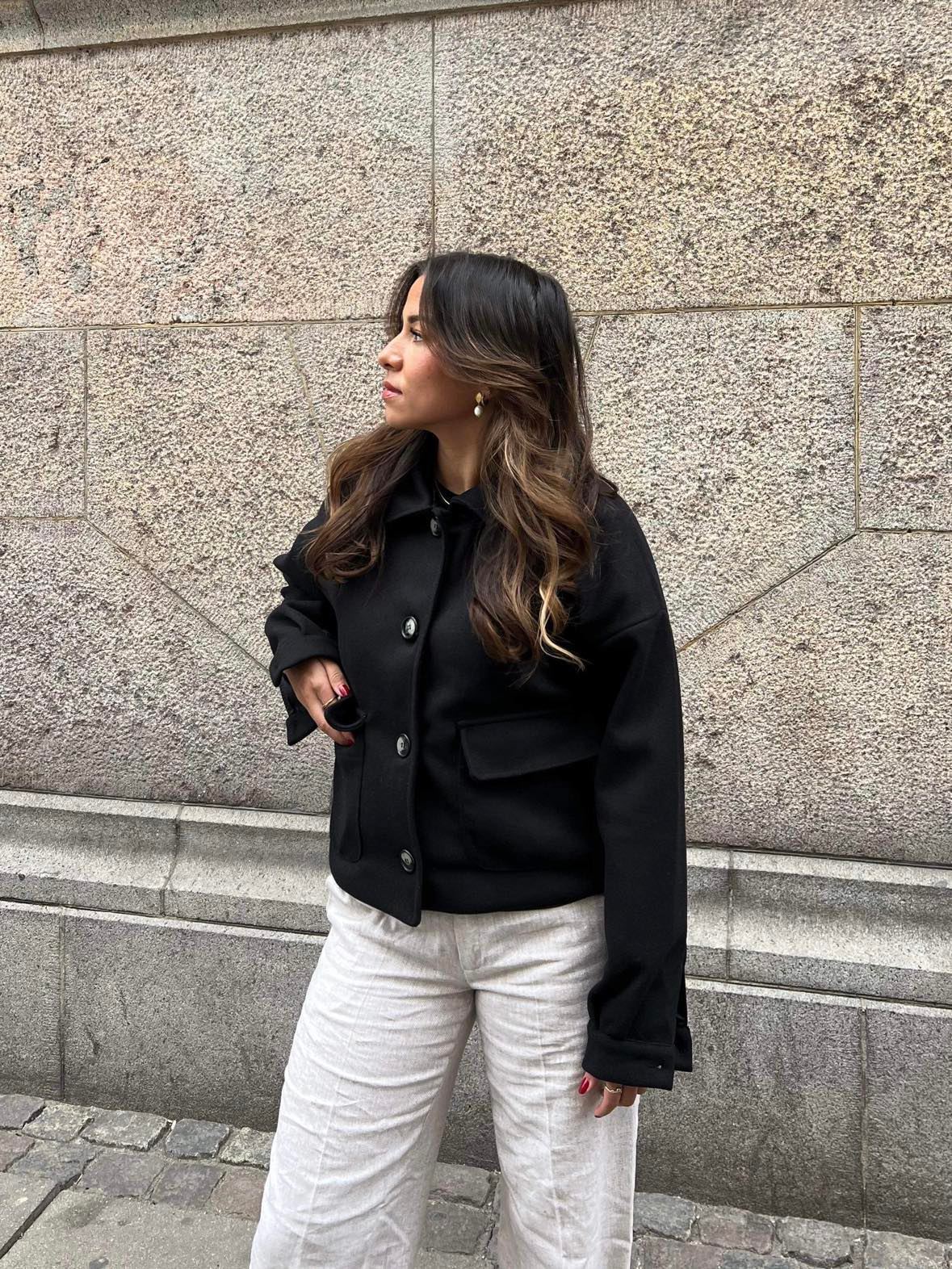 Veneda jacket - Black - necksoother