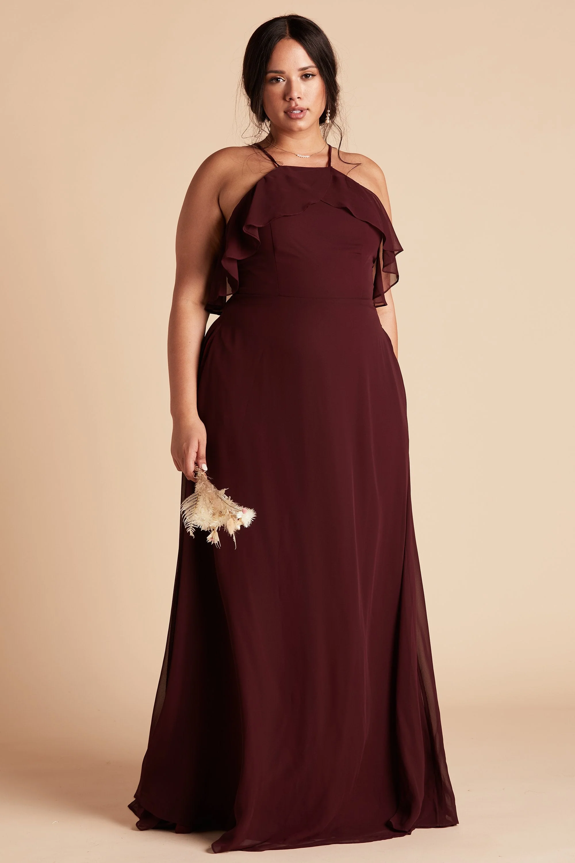 Jules Dress - Cabernet - necksoother