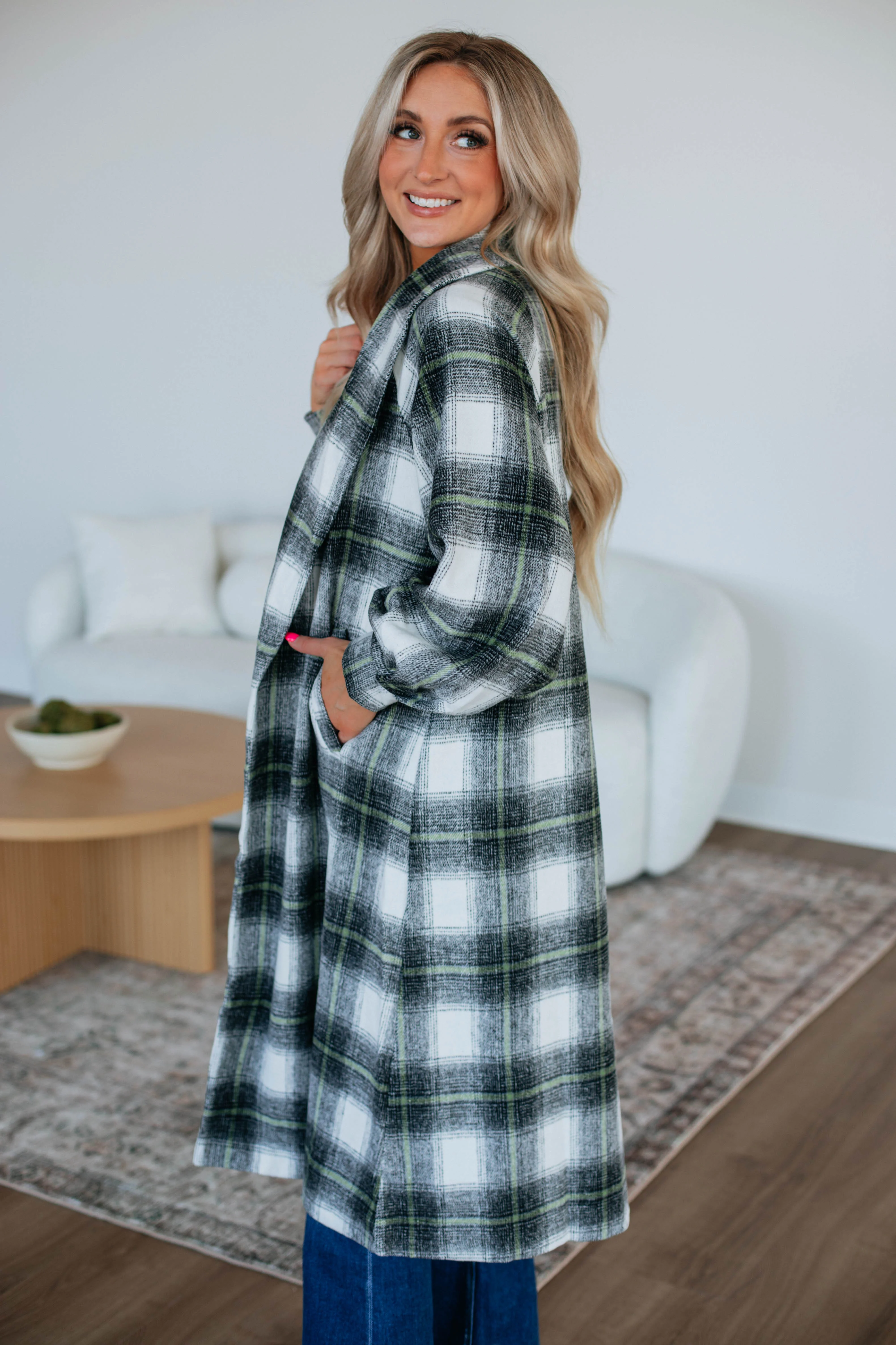 Salama Plaid Coat - necksoother