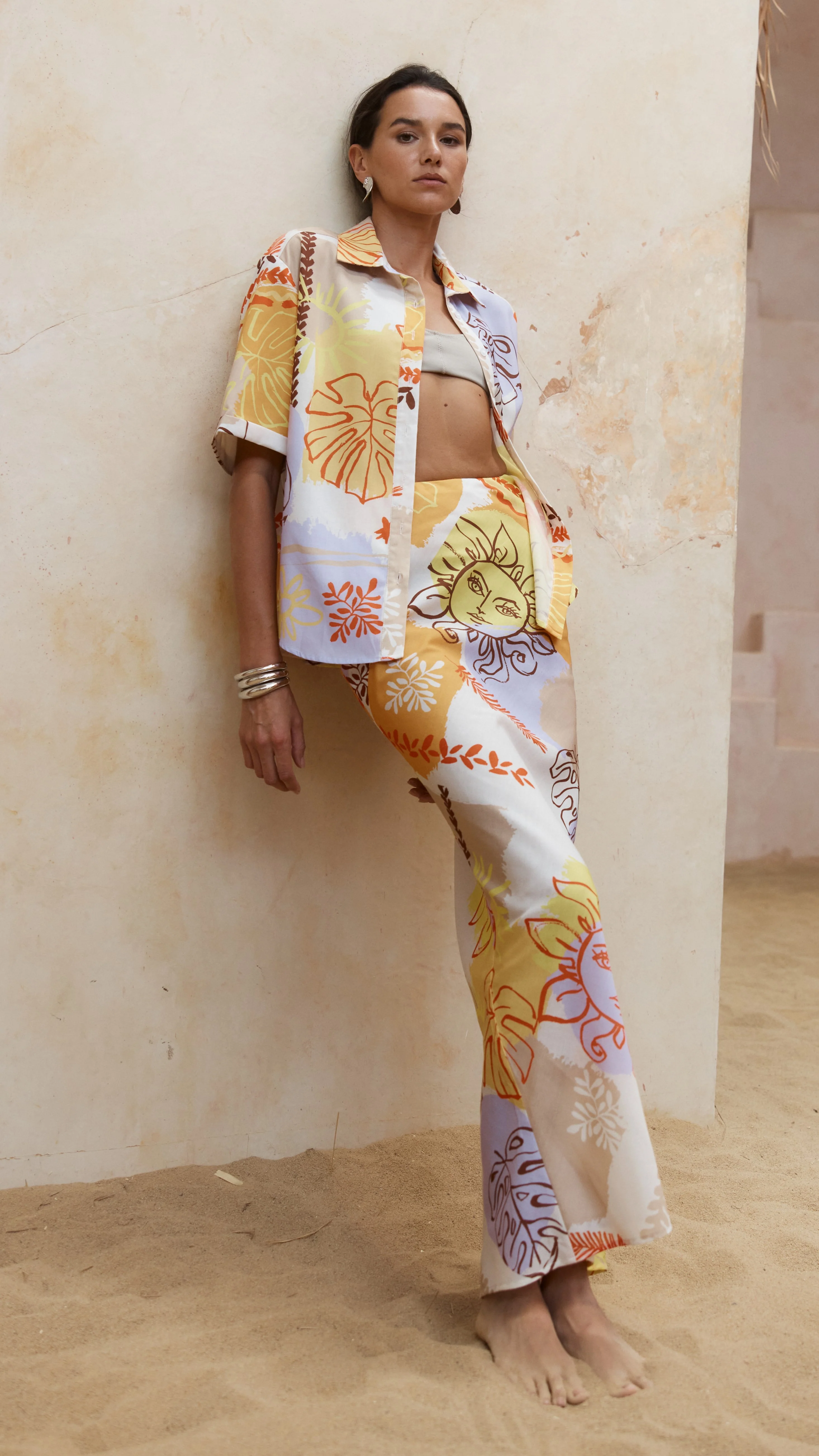 Palama Maxi Skirt - Palama Print - necksoother