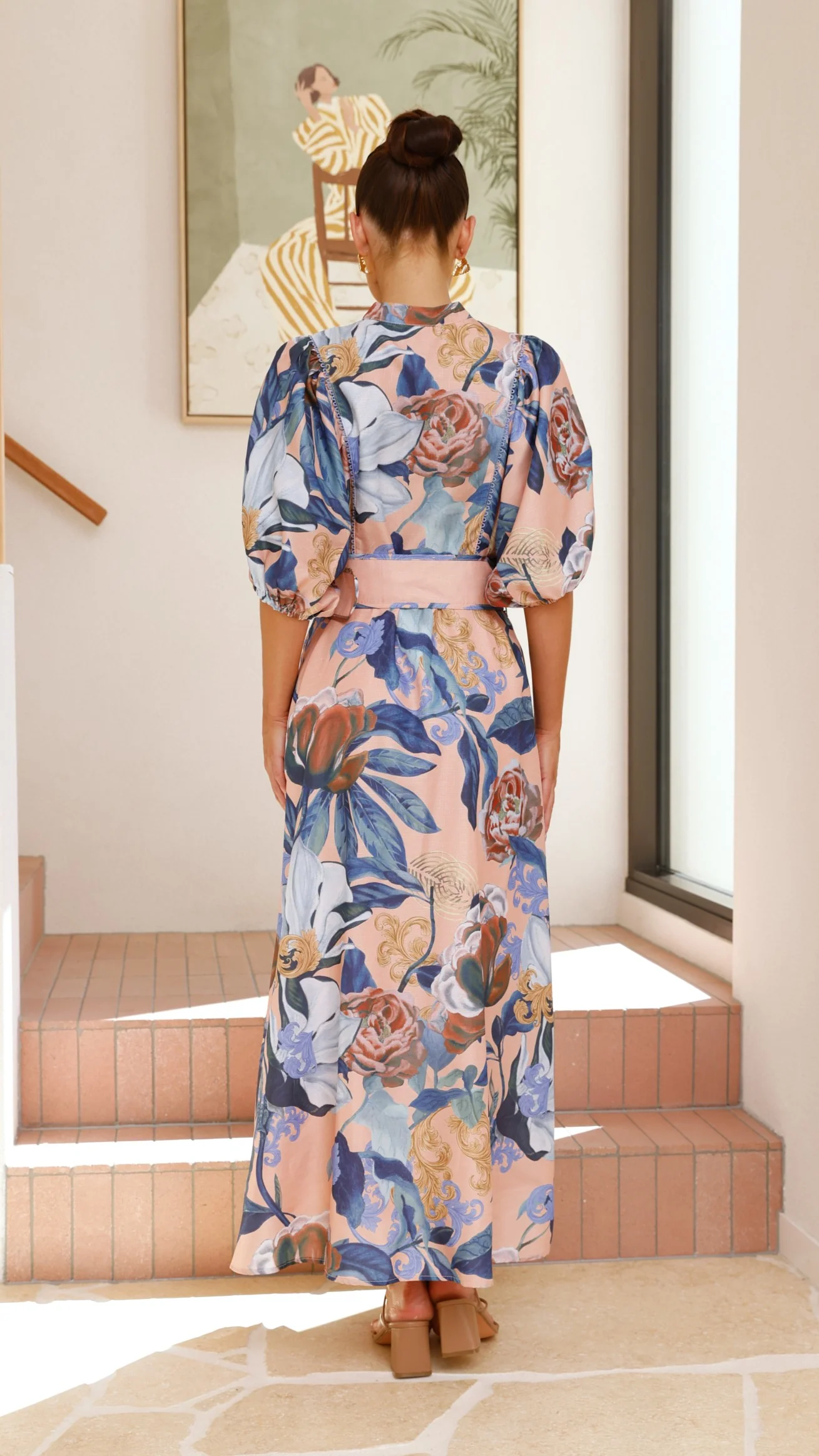 Hedley Maxi Dress - Rosa - necksoother