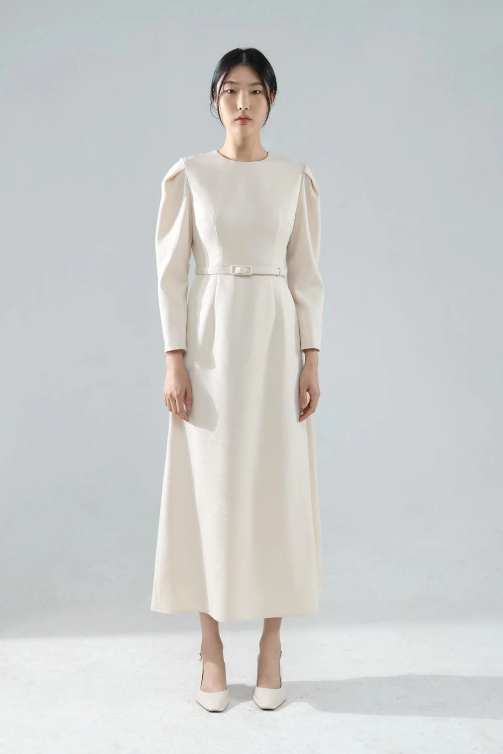 Gwen Puffy Sleeves Dress - necksoother