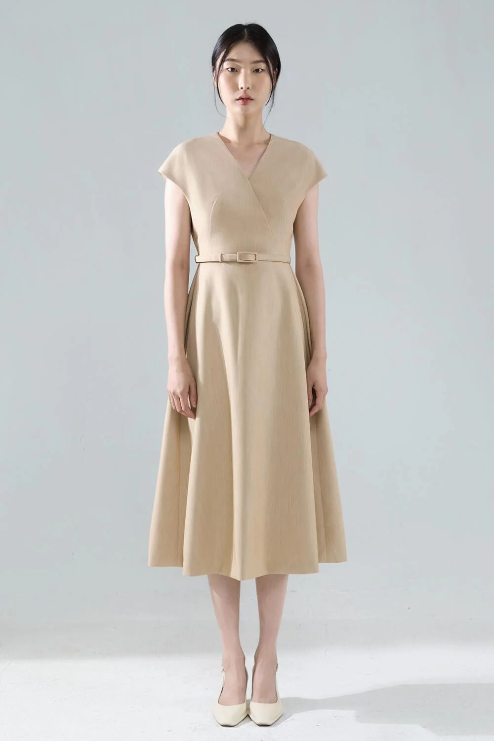 Zeta V-Neck Dress - necksoother