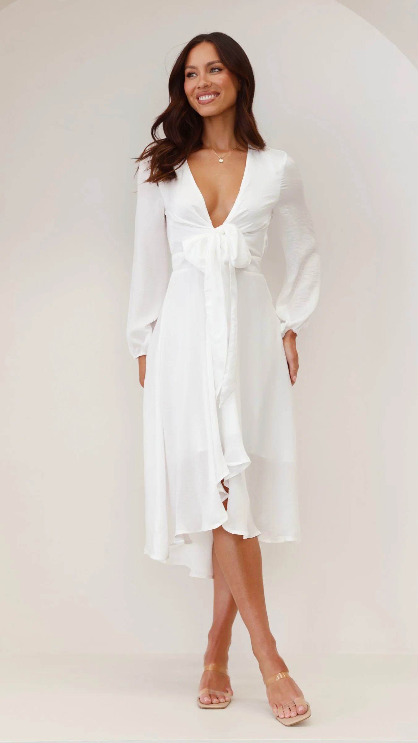 Starry Nights Dress - White - necksoother