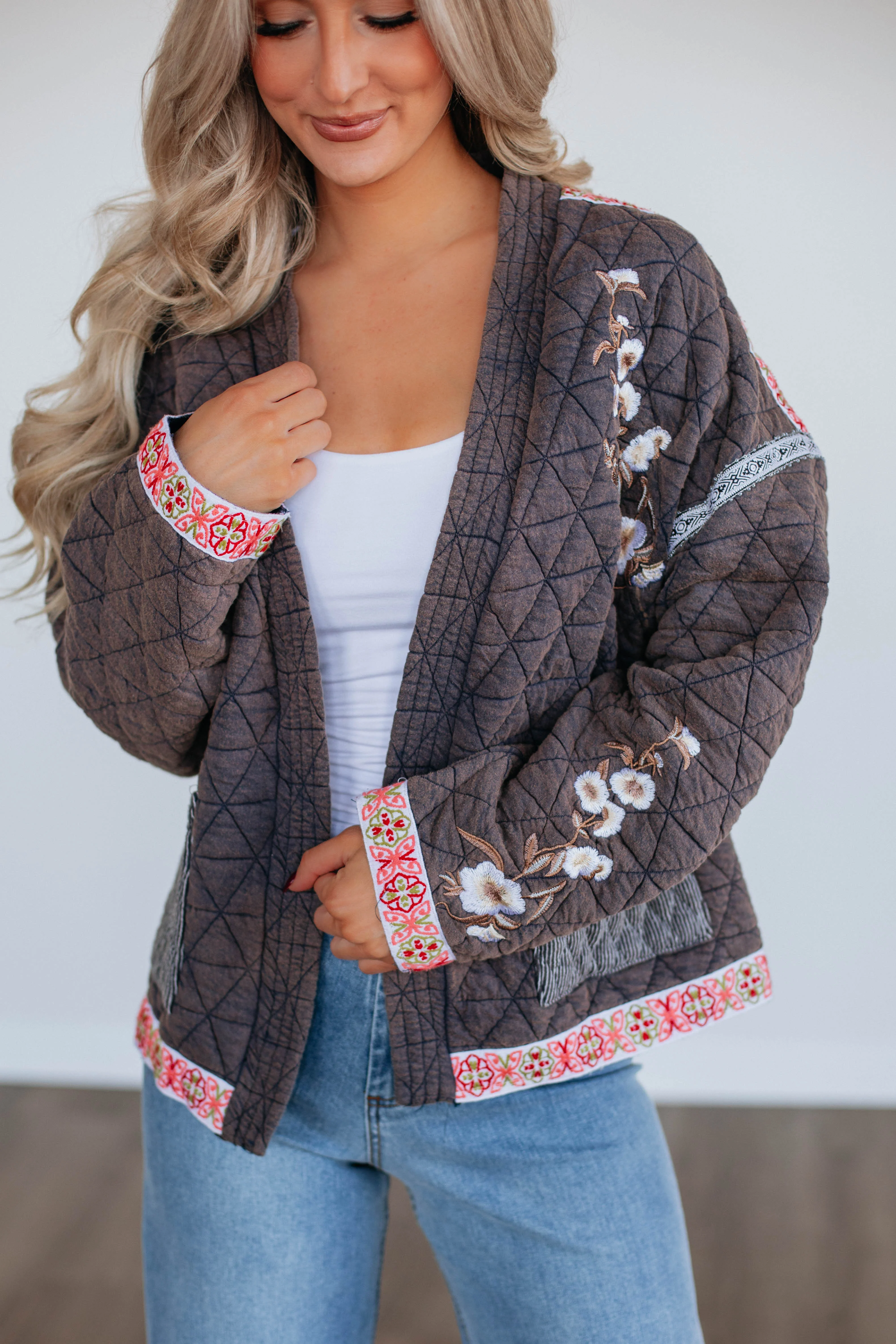Jovita Quilted Jacket - necksoother