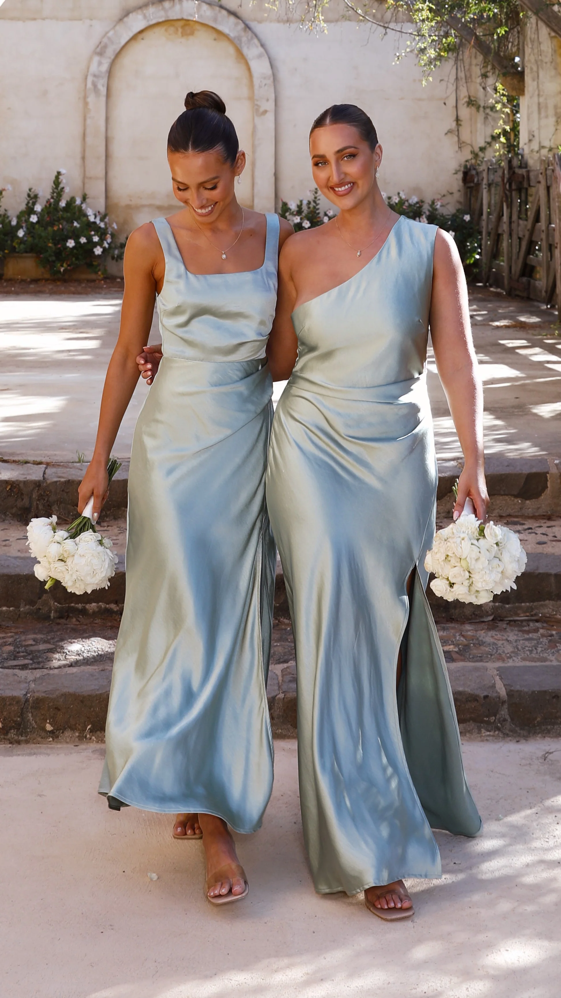 Alaria Maxi Dress - Sage - necksoother