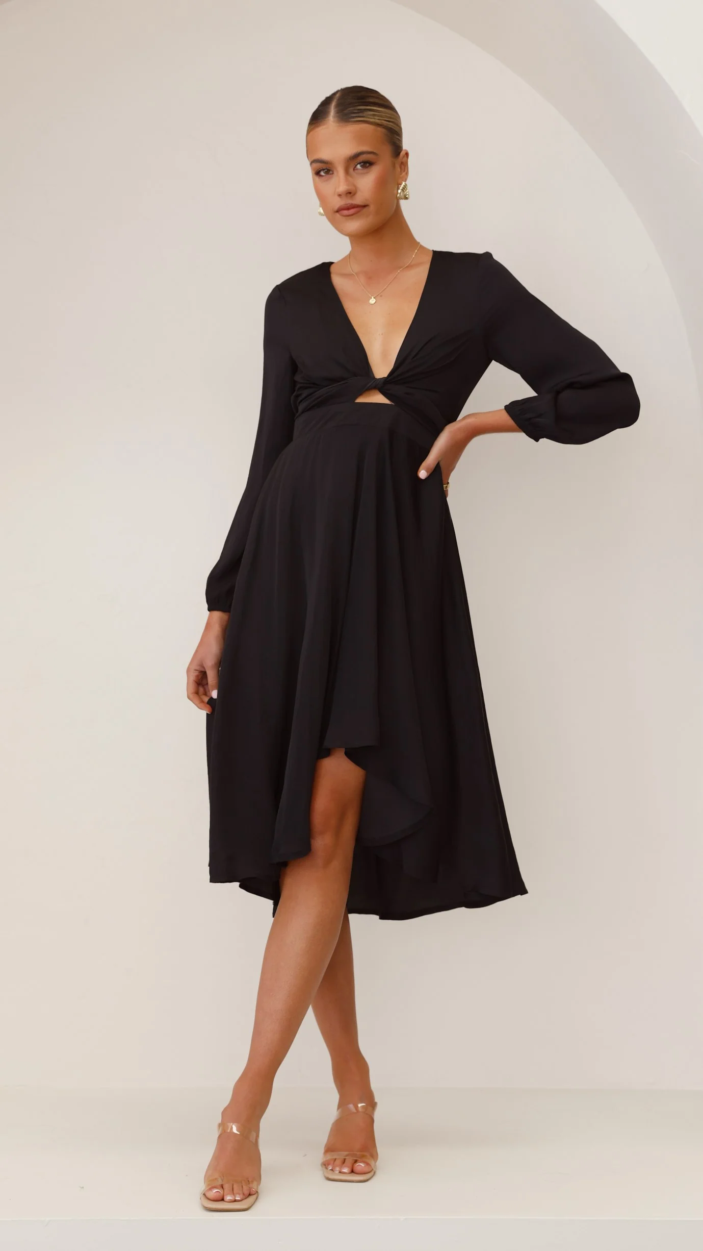 Starry Nights Dress - Black - necksoother