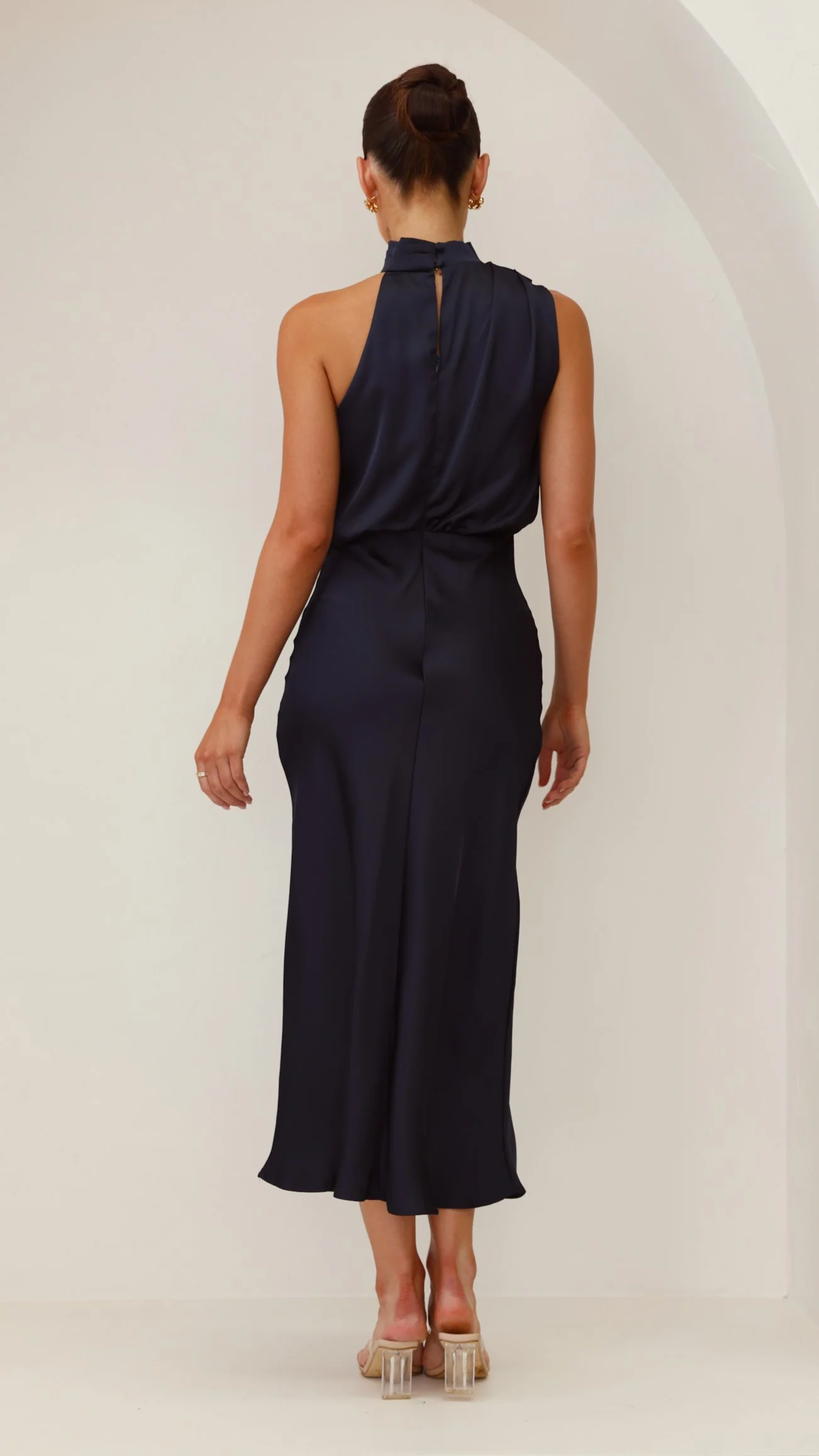 Esther Maxi Dress - Navy - necksoother