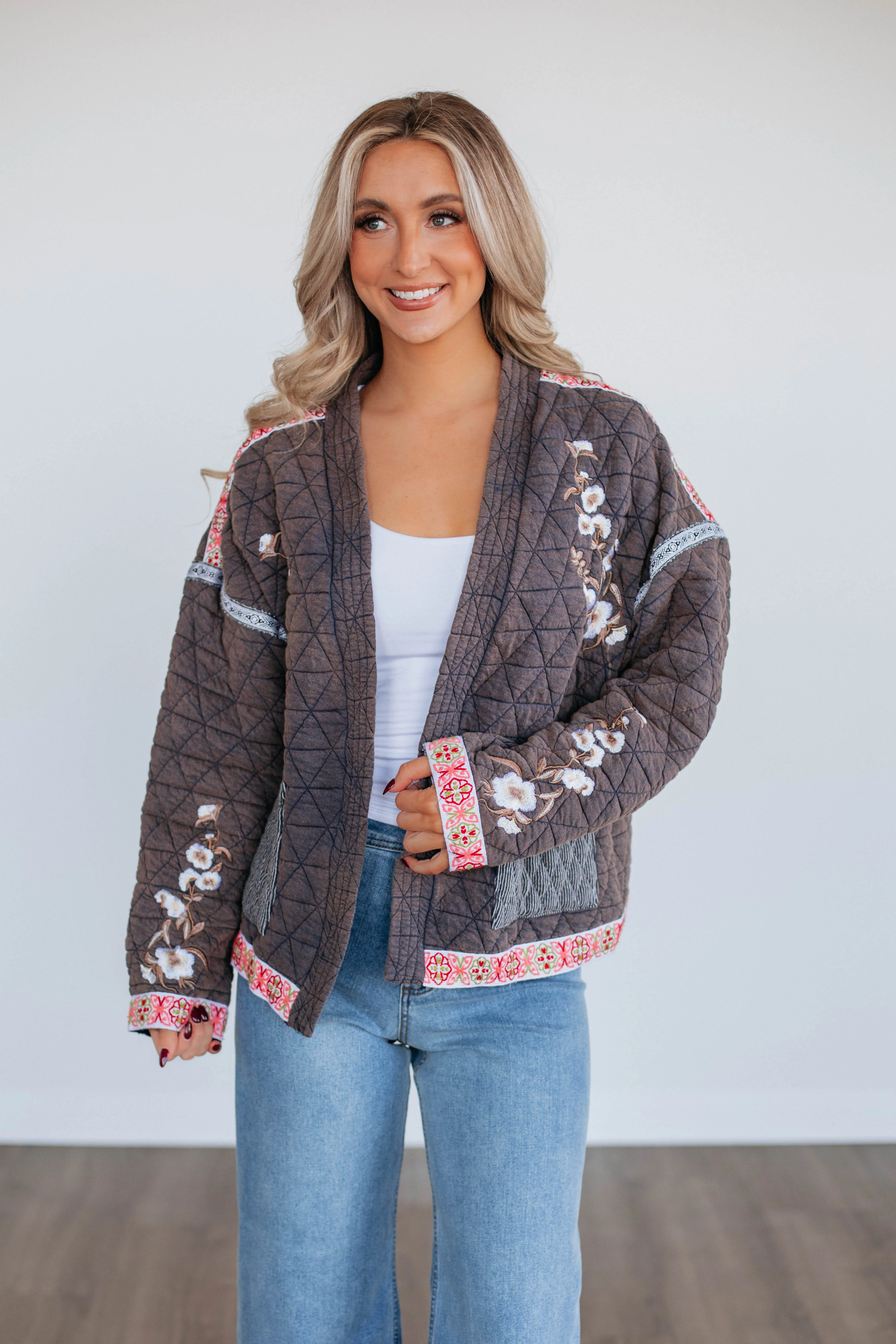 Jovita Quilted Jacket - necksoother