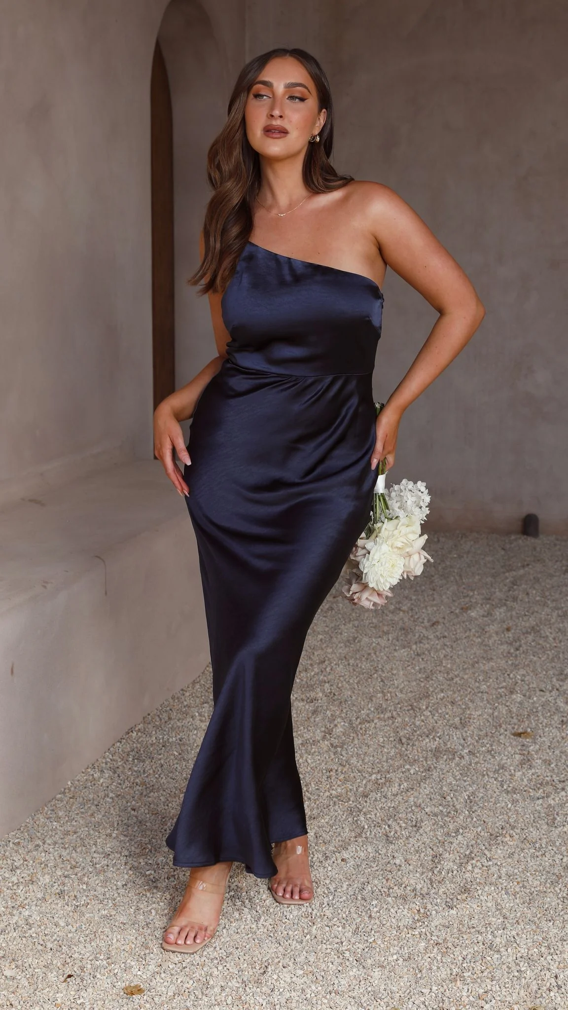 Margot Maxi Dress - Navy - necksoother