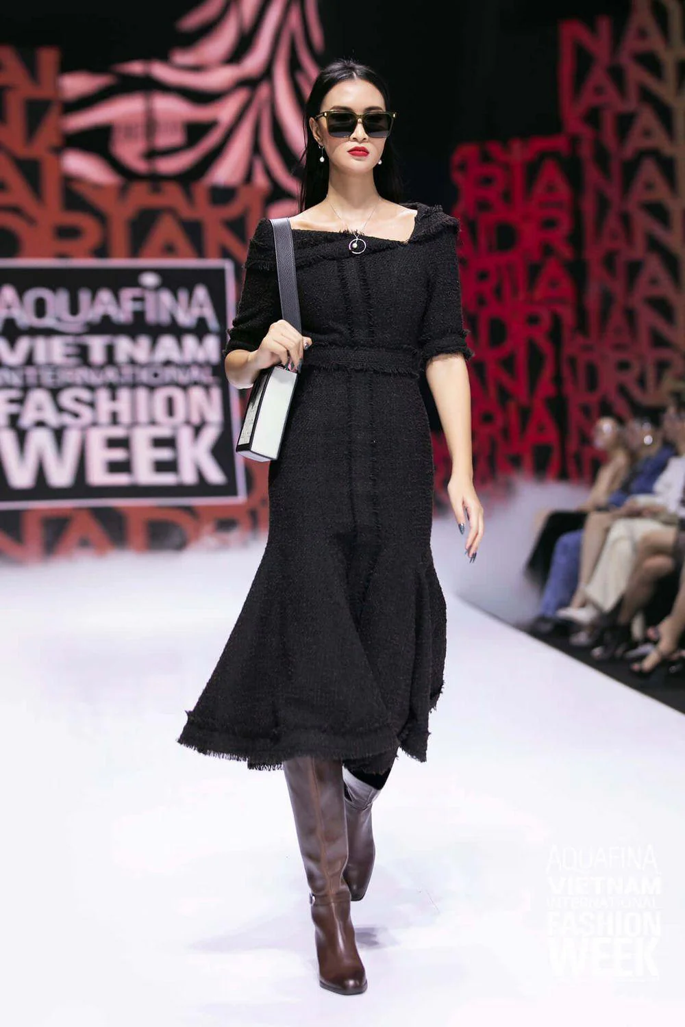 Travis Asymmetric Neck Dress - necksoother