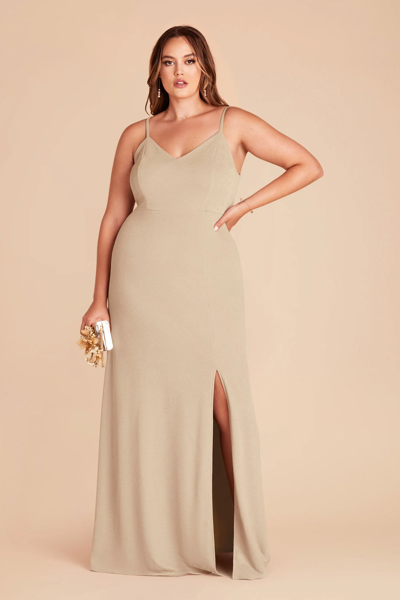 Jay Dress - Neutral Champagne - necksoother
