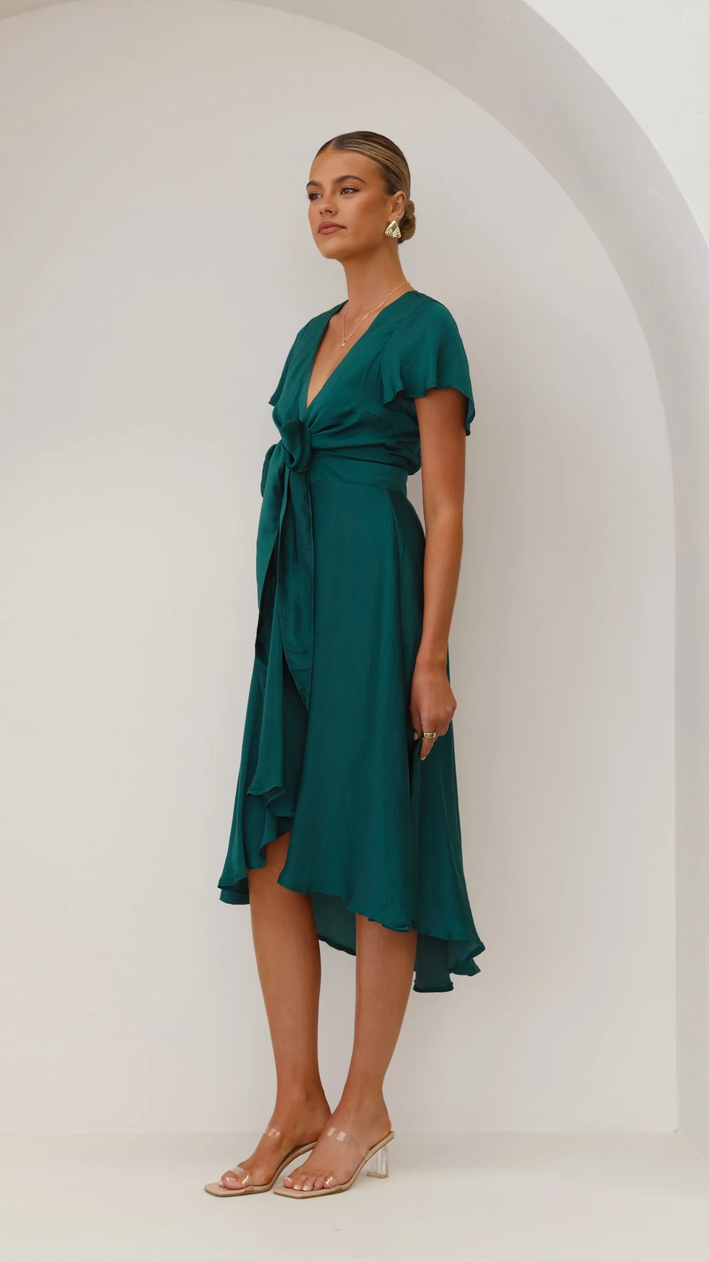 Sunny Daze Dress - Emerald - necksoother