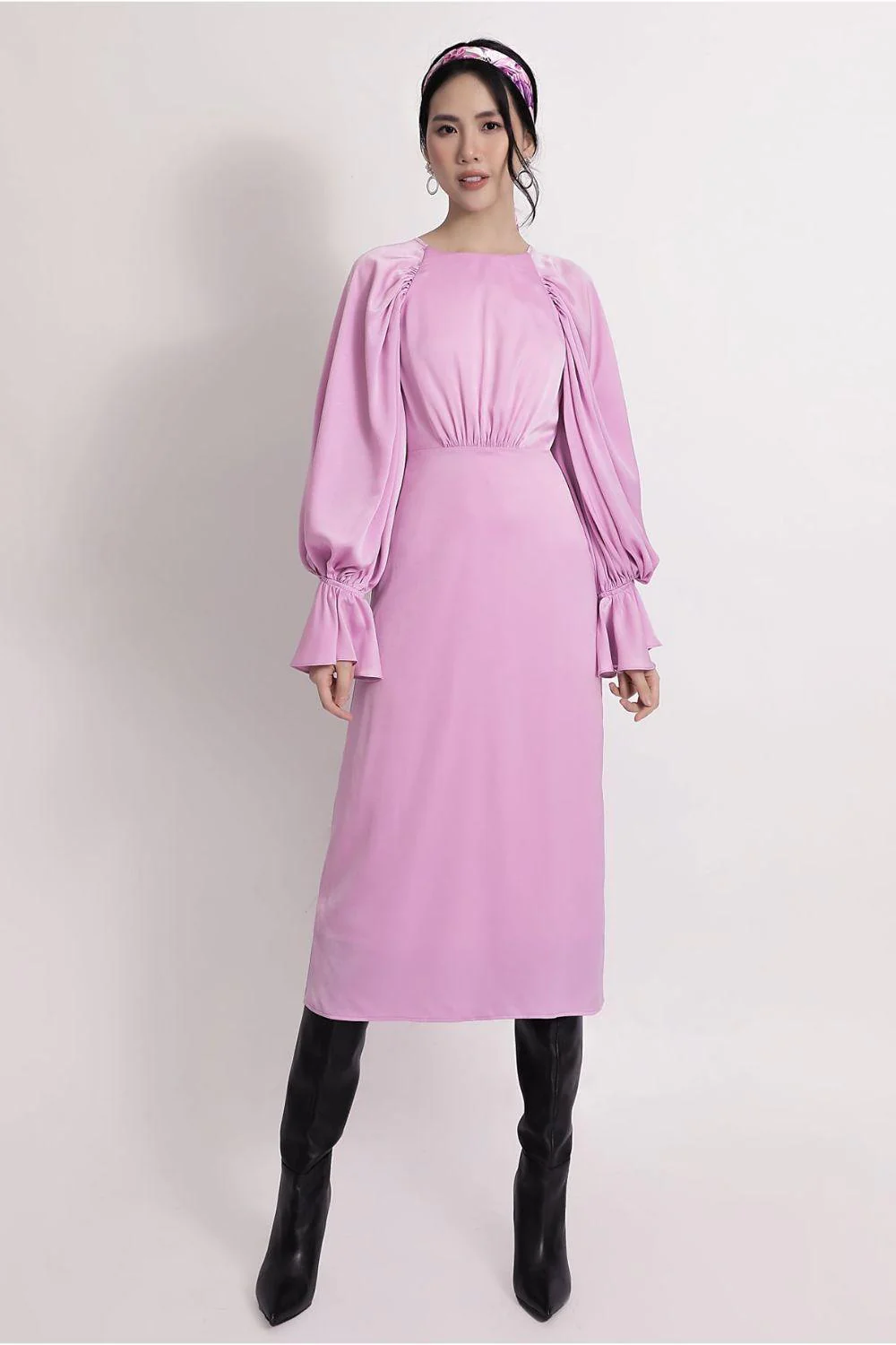 Sierra Poet Sleeves Dress - necksoother