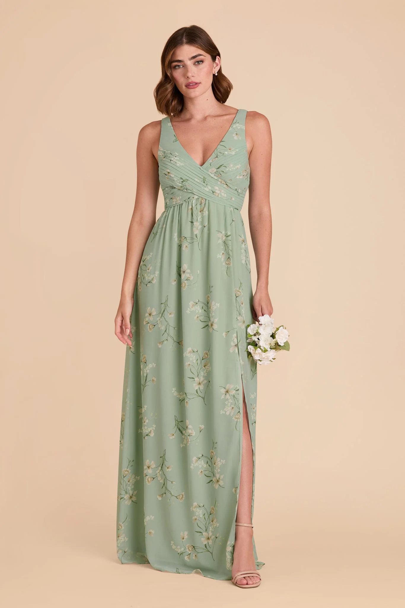 Laurie Empire Dress - Sage Le Fleur - necksoother
