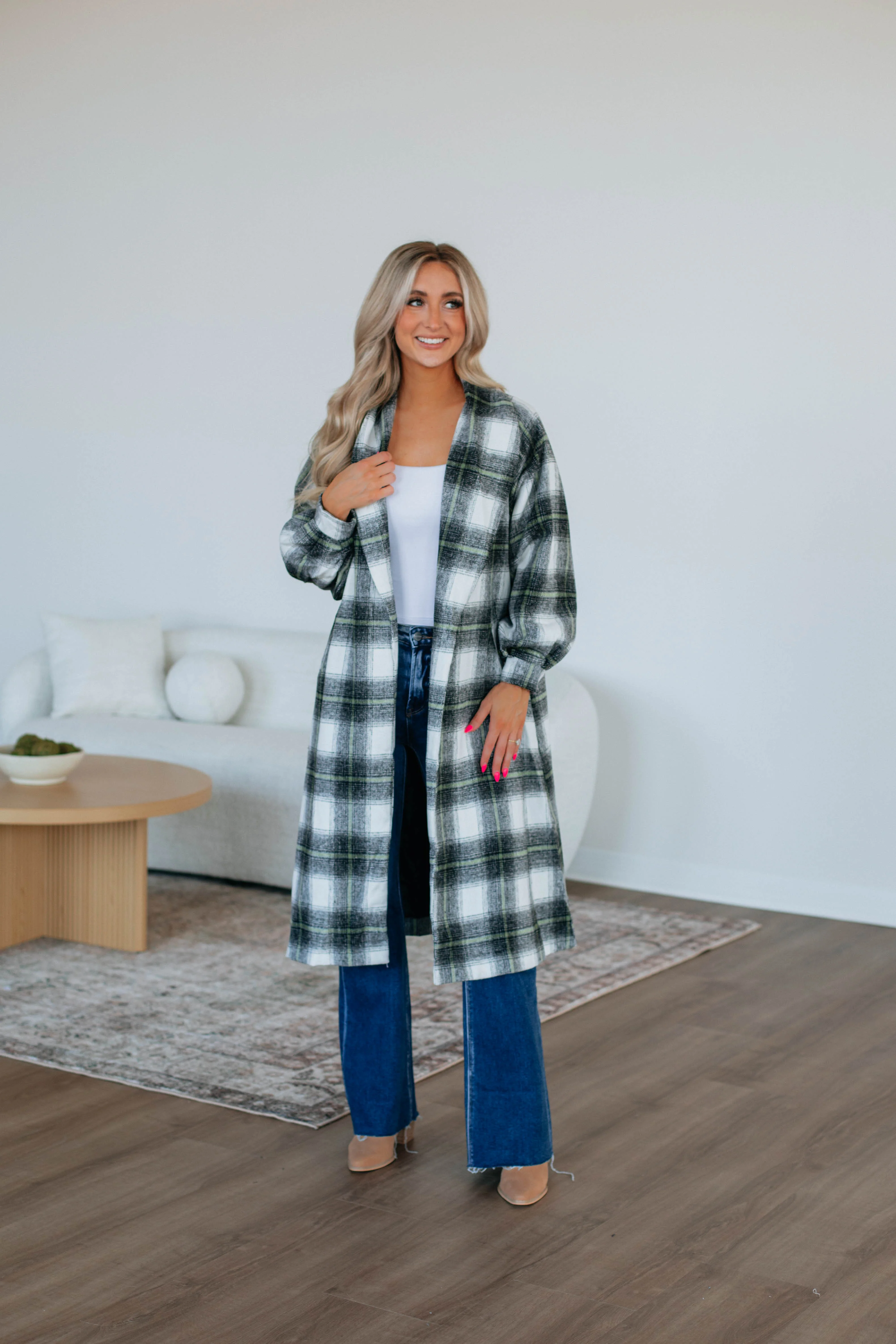 Salama Plaid Coat - necksoother