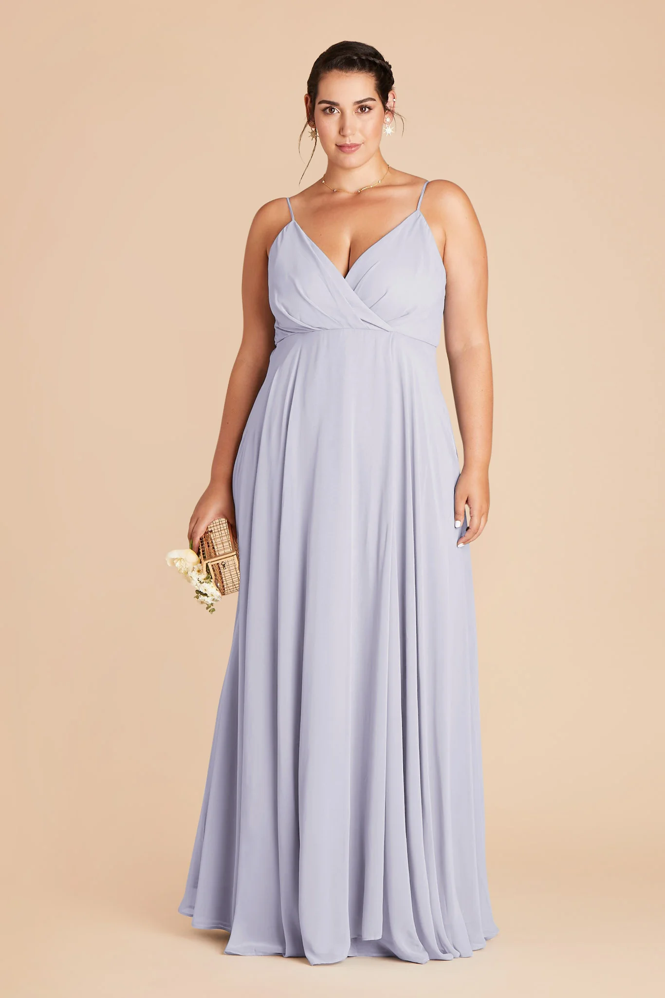 Kaia Dress - Periwinkle Blue - necksoother