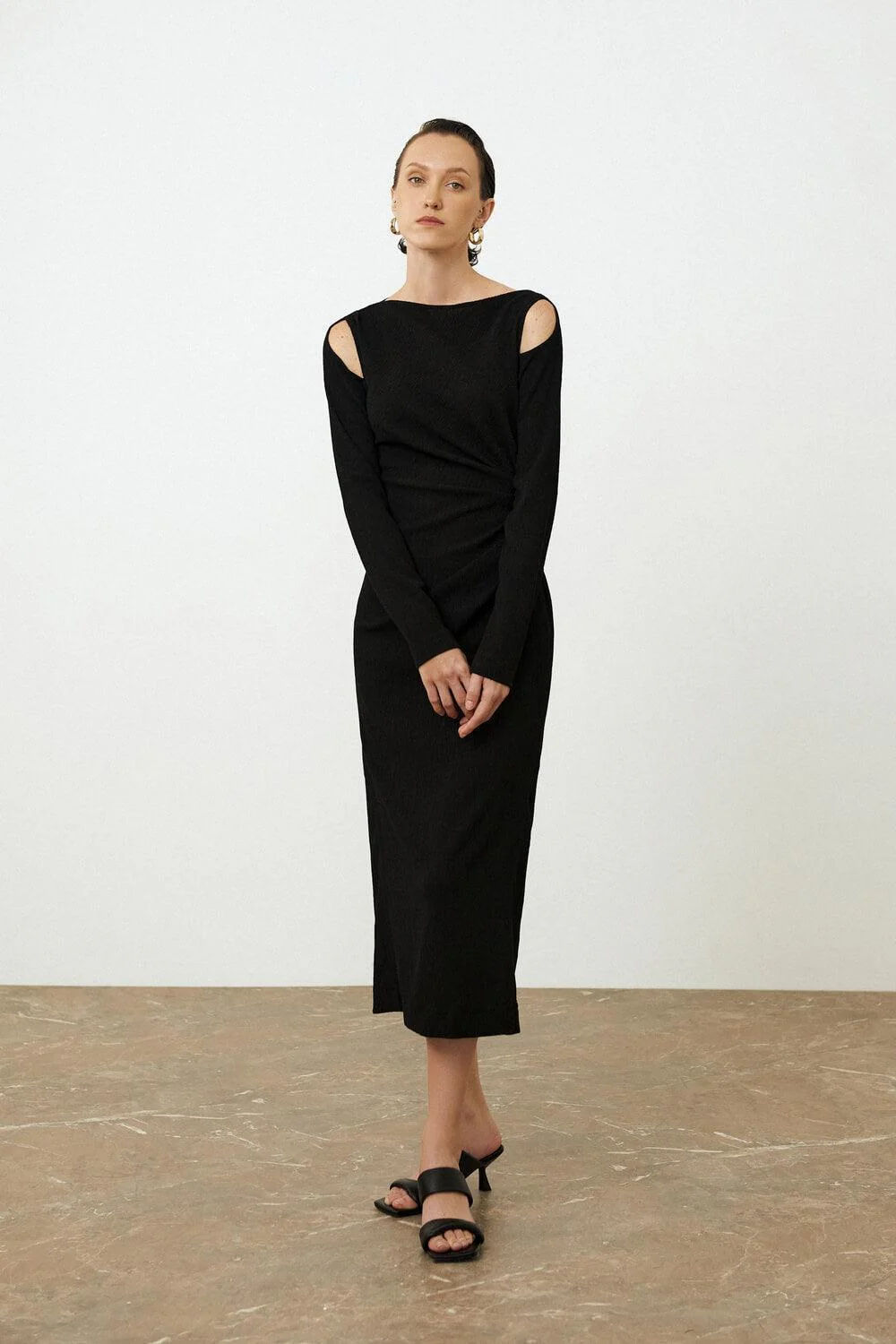 Poppy Gathered Dress - necksoother