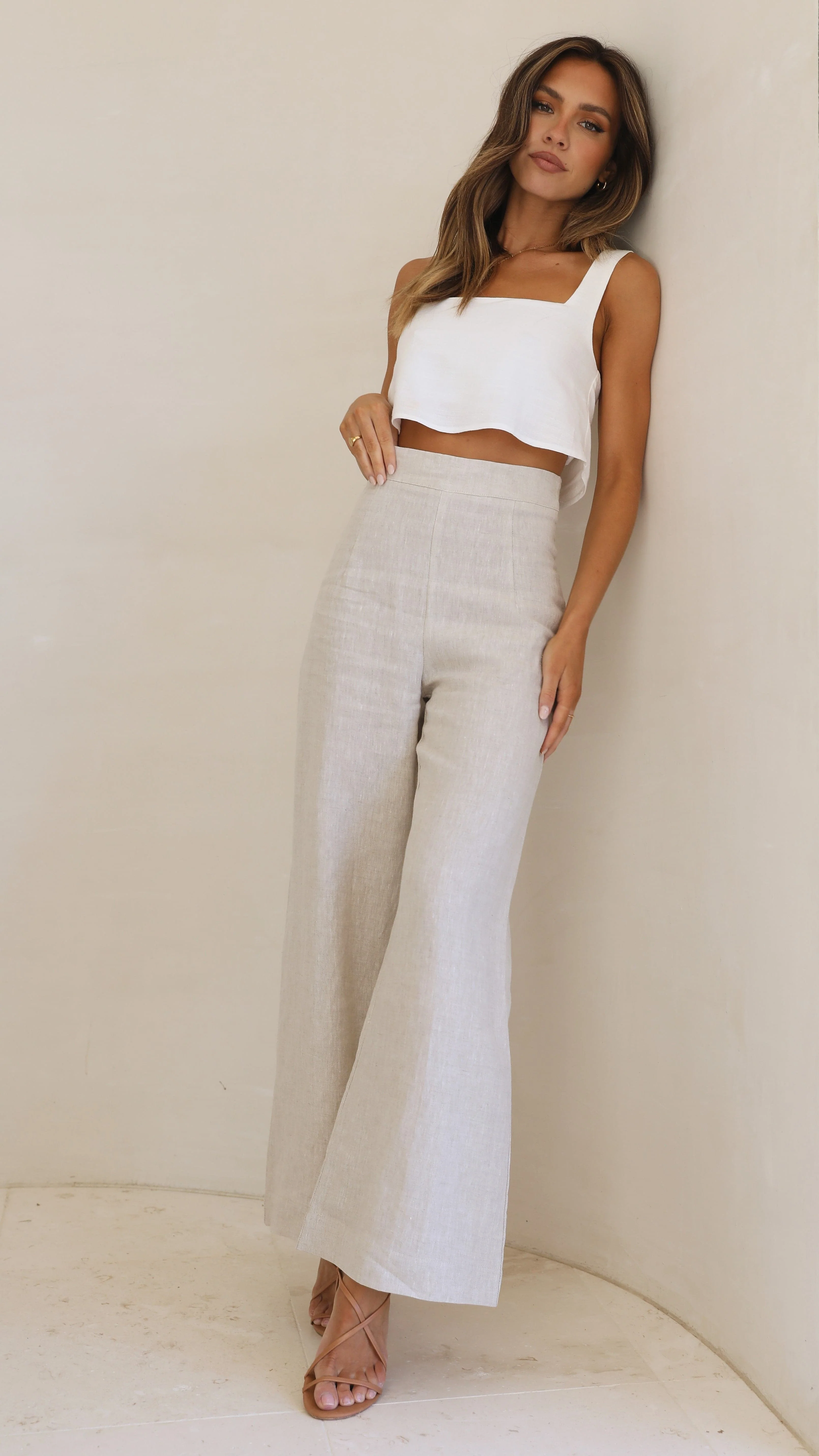 Karah Pants - Oatmeal - necksoother